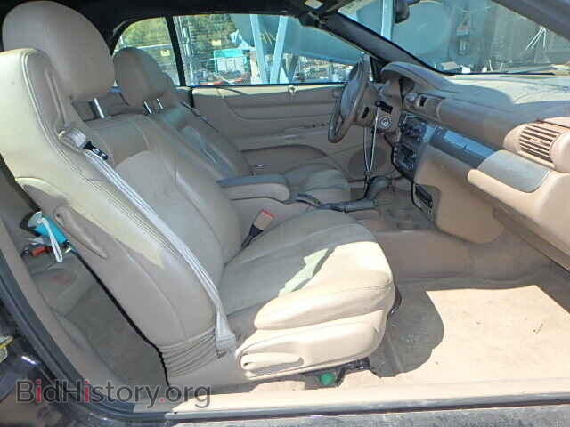 2004 CHRYSLER SEBRING - VIN: 1C3EL55R54N391421 - Фото 5
