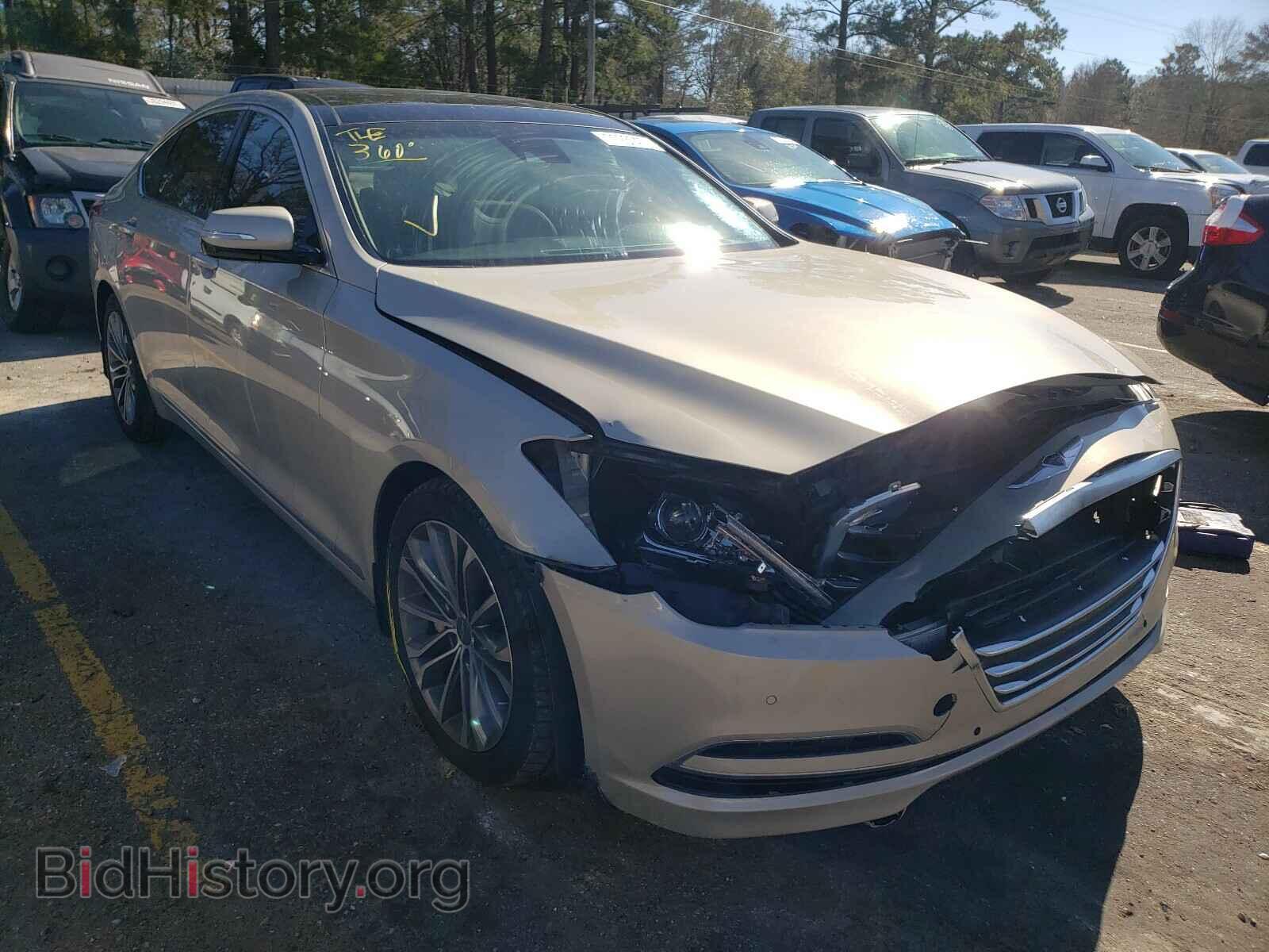 Photo KMHGN4JE3FU039955 - HYUNDAI GENESIS 2015