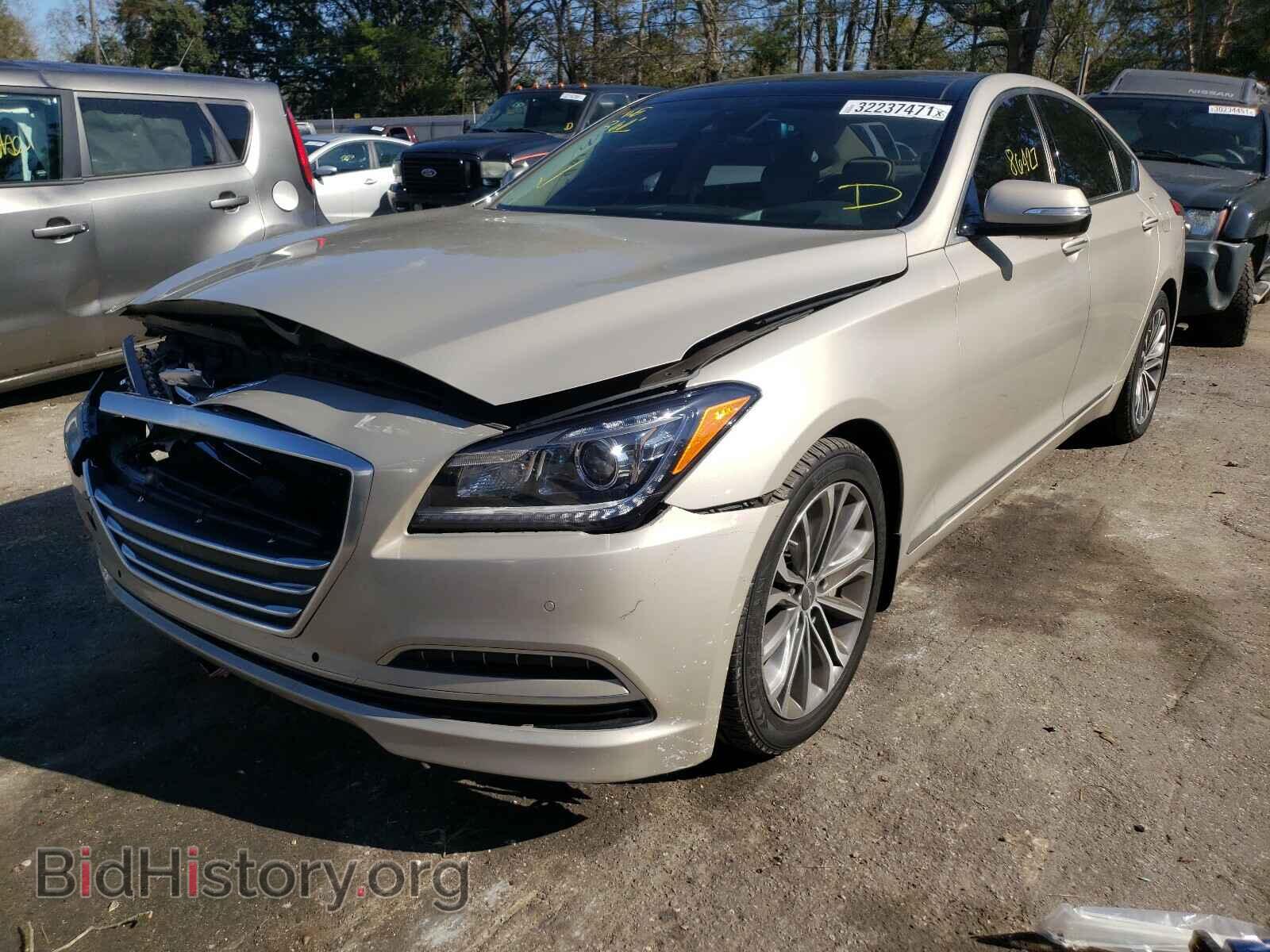 2015 HYUNDAI GENESIS - VIN: KMHGN4JE3FU039955 - Фото 2