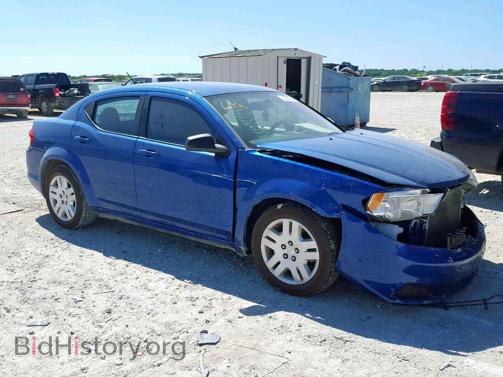 Photo 1C3CDZABXEN181158 - DODGE AVENGER 2014
