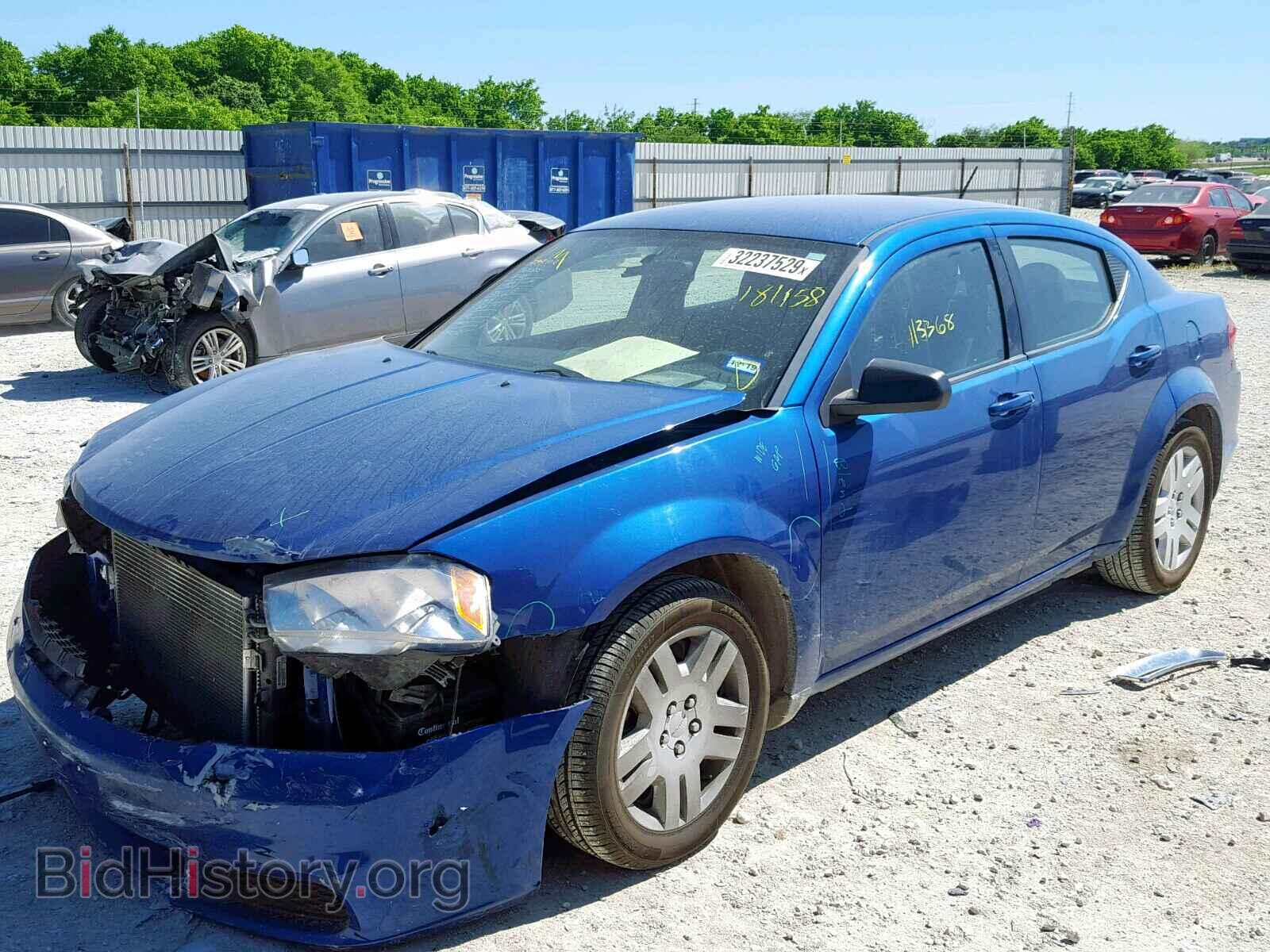 2014 DODGE AVENGER - VIN: 1C3CDZABXEN181158 - Photo 2