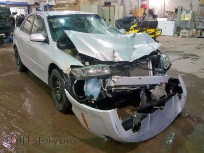 2007 Mazda 6 6 I, серебристый — VIN 1YVHP80C175M59715, Copart