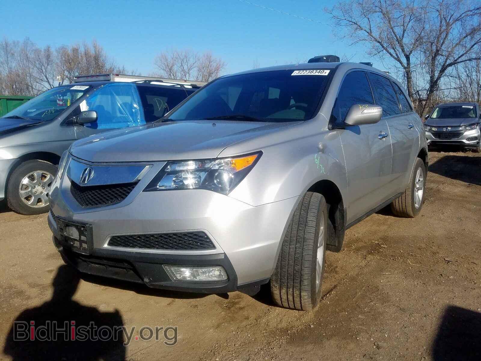 2012 ACURA MDX - VIN: 2HNYD2H21CH545305 - Фото 2