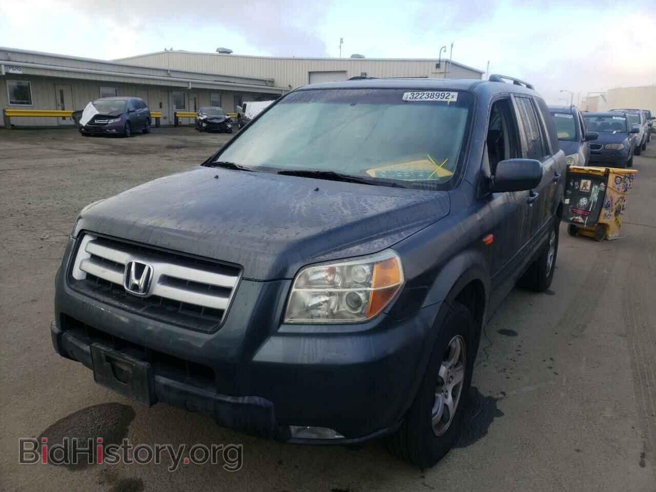 2006 HONDA PILOT - VIN: 2HKYF18736H522495 - Фото 2