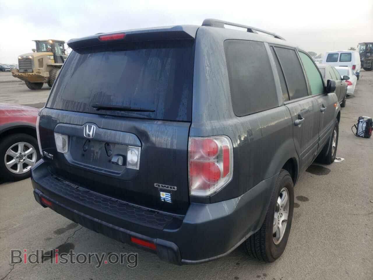 2006 HONDA PILOT - VIN: 2HKYF18736H522495 - Фото 4
