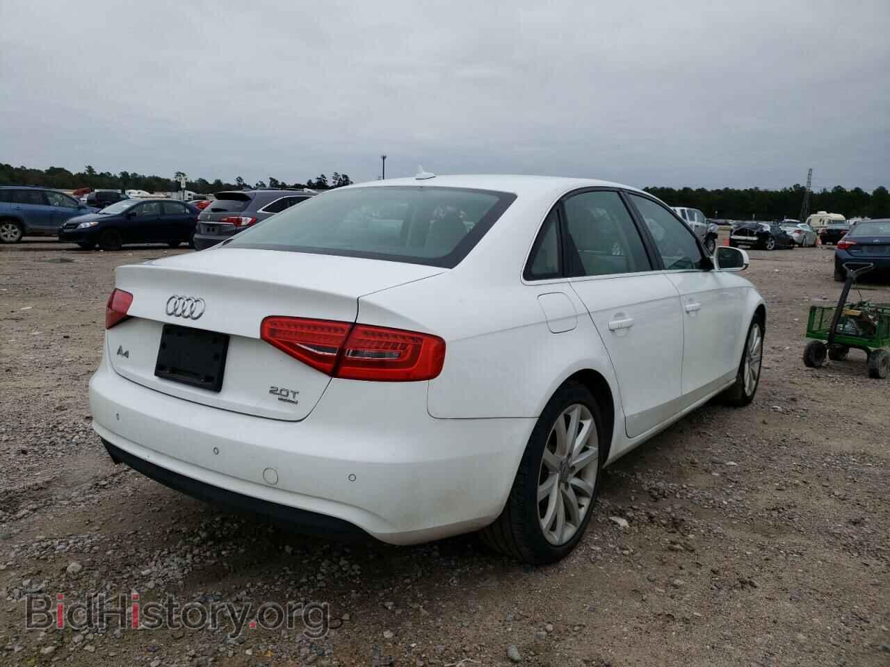 2013 AUDI A4 - VIN: WAUFFAFL6DN038015 - Фото 4