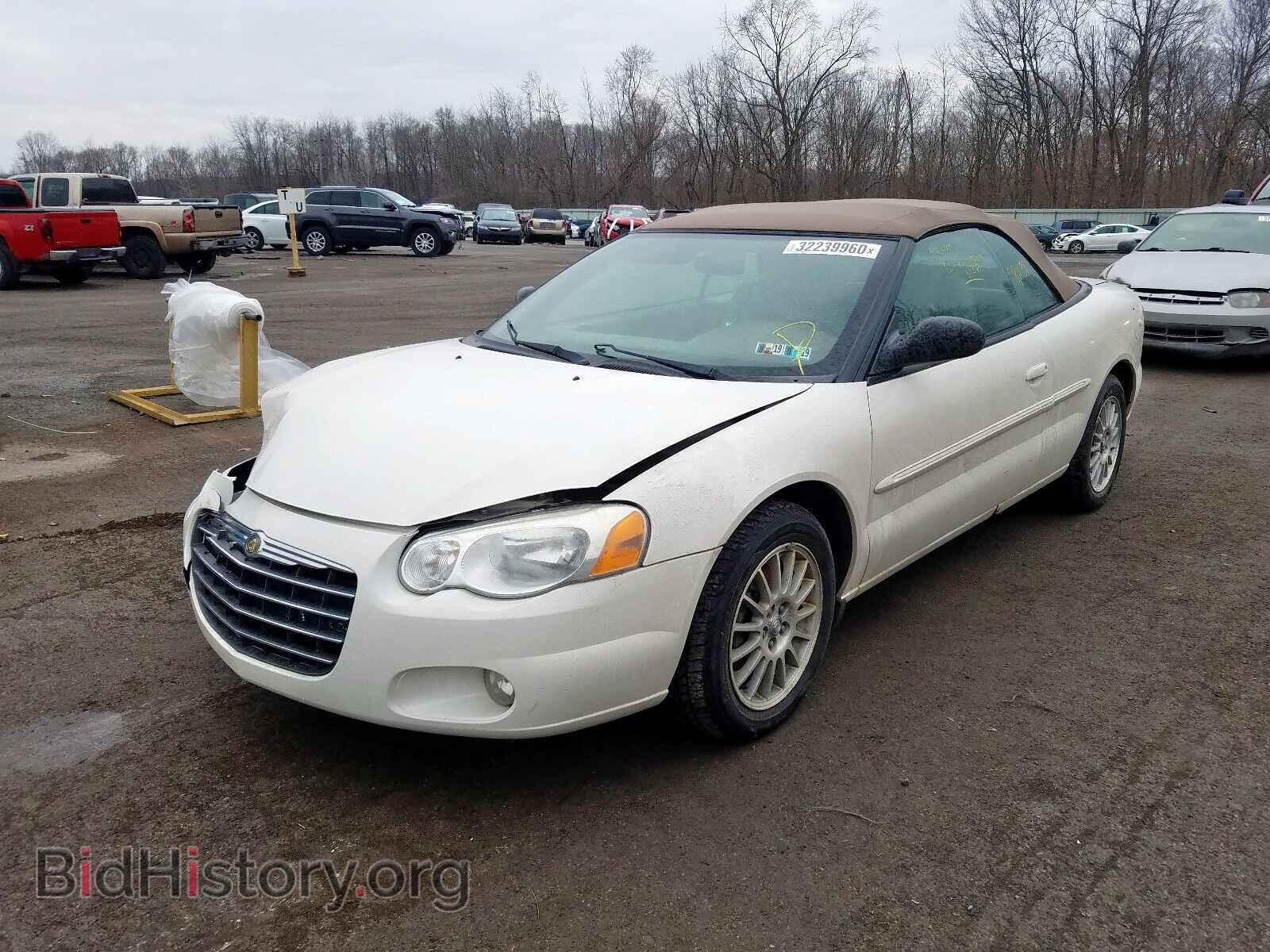 2004 CHRYSLER SEBRING - VIN: 1C3EL55R34N264957 - Фото 2