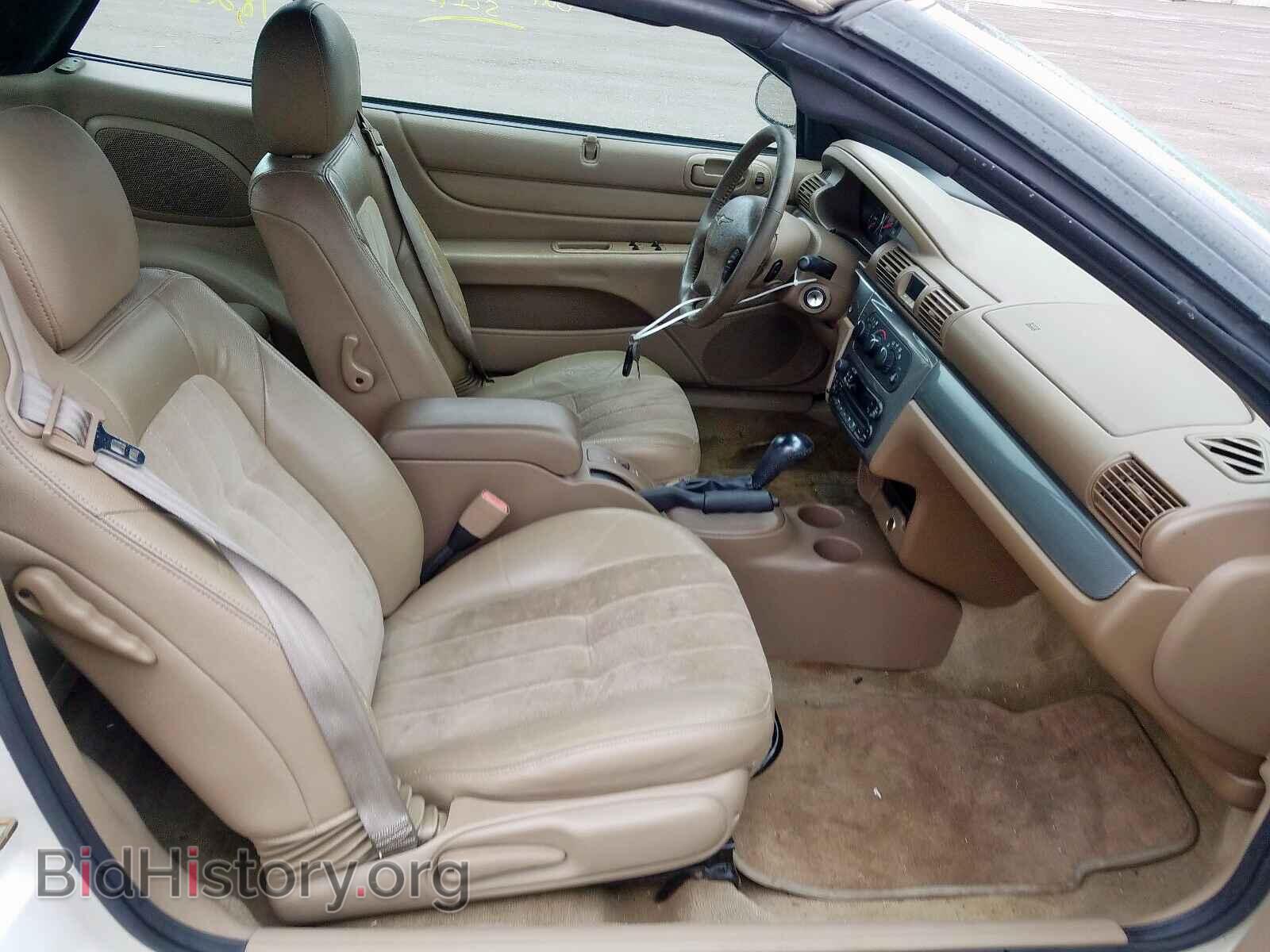 2004 CHRYSLER SEBRING - VIN: 1C3EL55R34N264957 - Фото 5