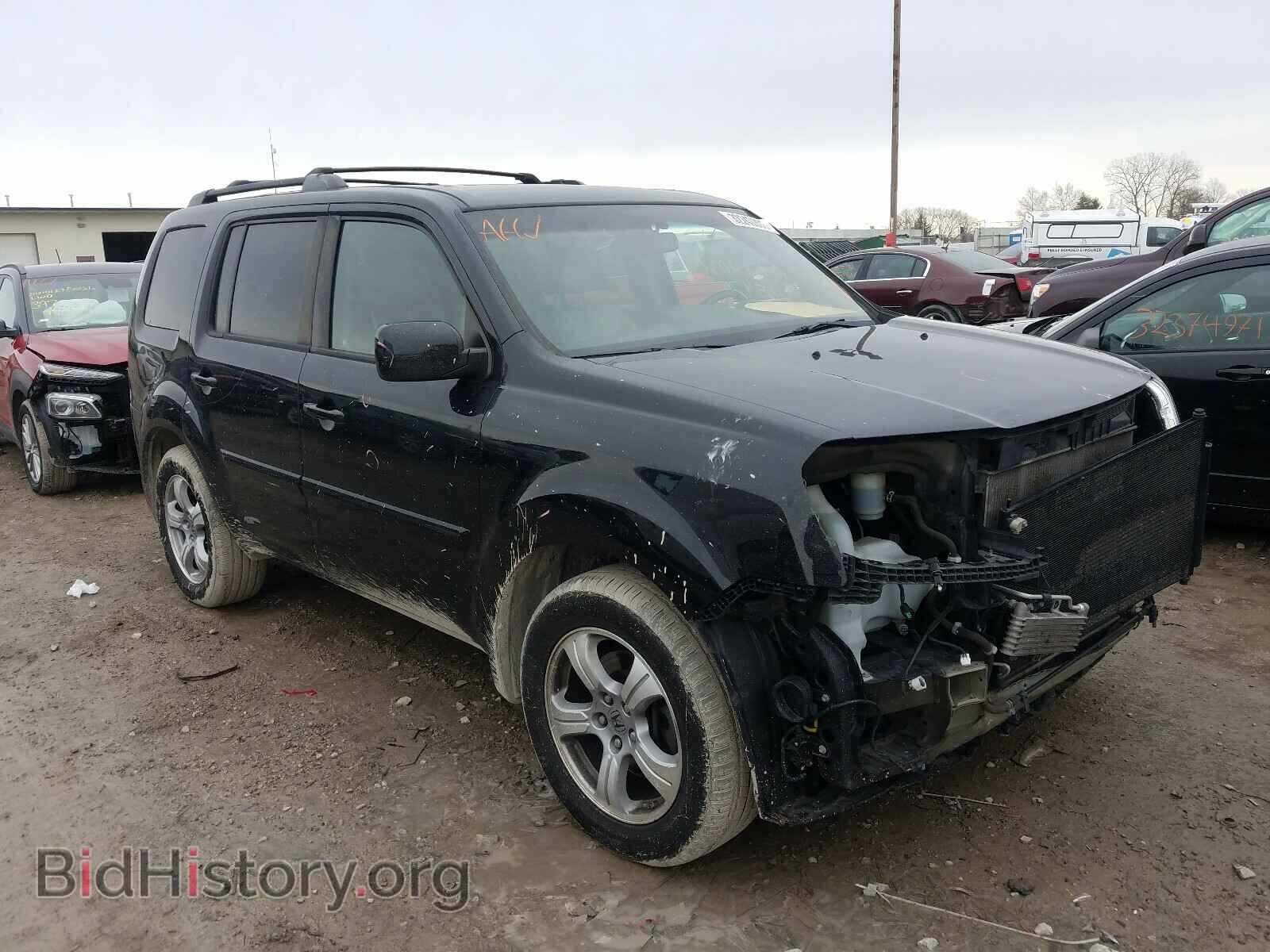 Photo 5FNYF4H50CB075750 - HONDA PILOT 2012