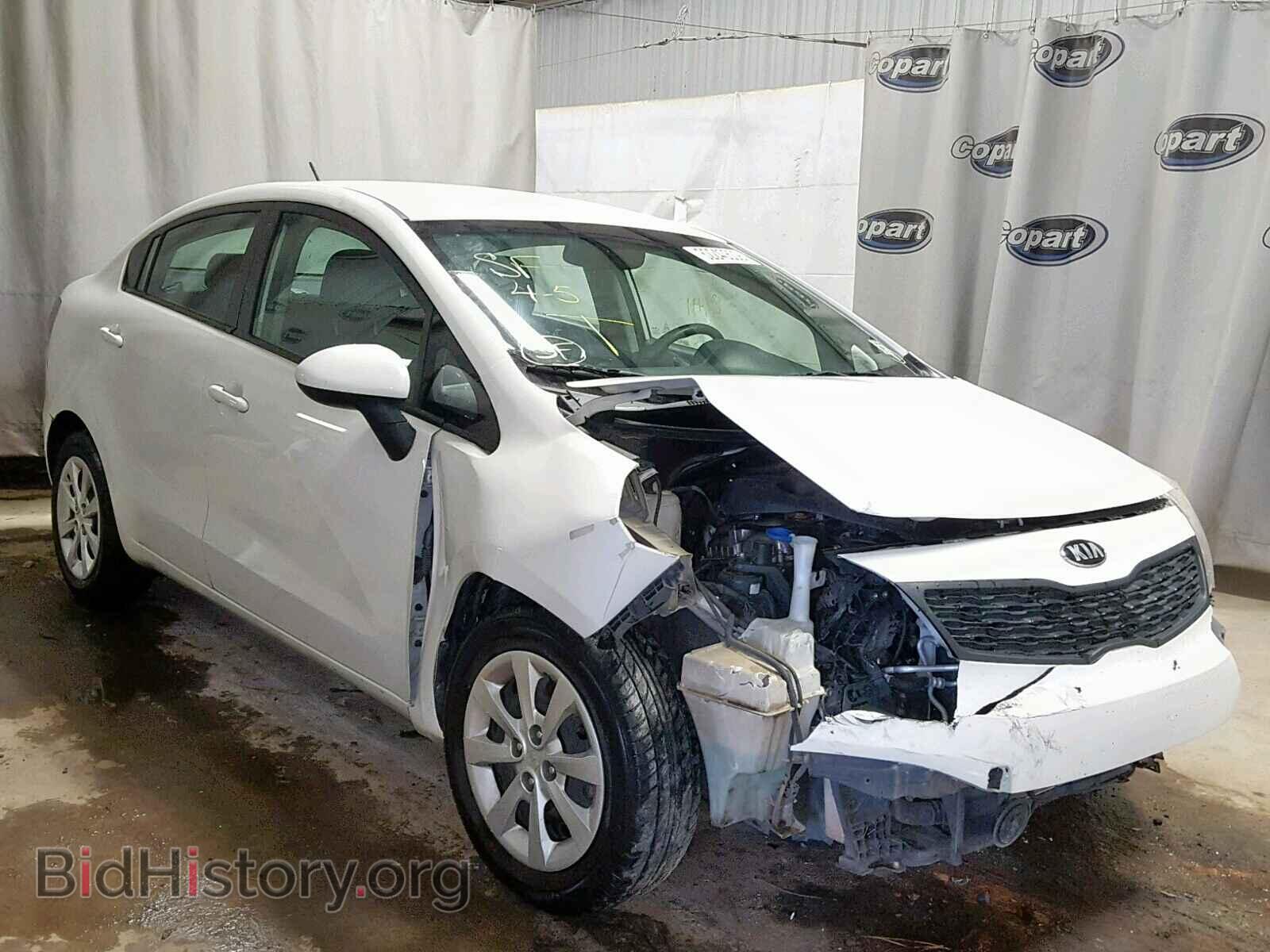 Фотография KNADM4A30E6362983 - KIA RIO 2014