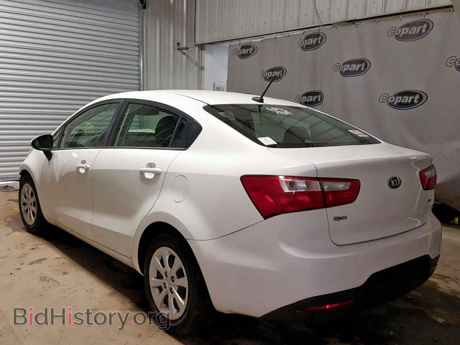 2014 KIA RIO - VIN: KNADM4A30E6362983 - Фото 3