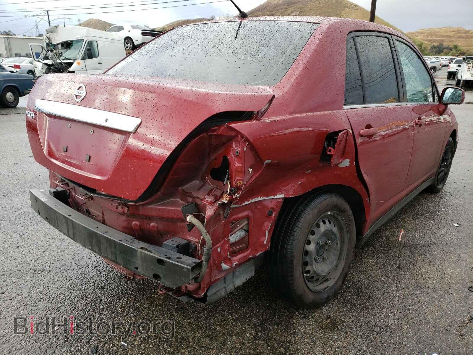 2008 NISSAN VERSA - VIN: 3N1BC11E08L383469 - Фото 4
