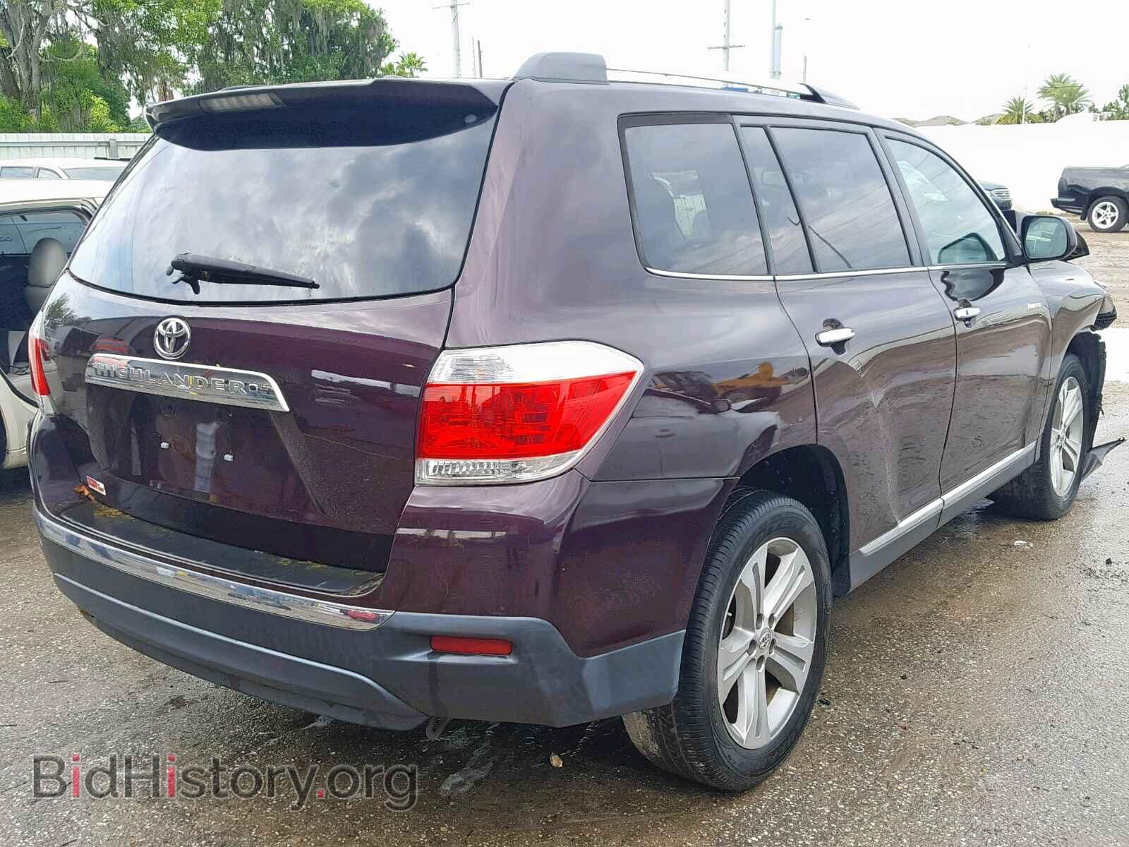 2012 TOYOTA HIGHLANDER - VIN: 5TDYK3EH1CS084702 - Фото 4