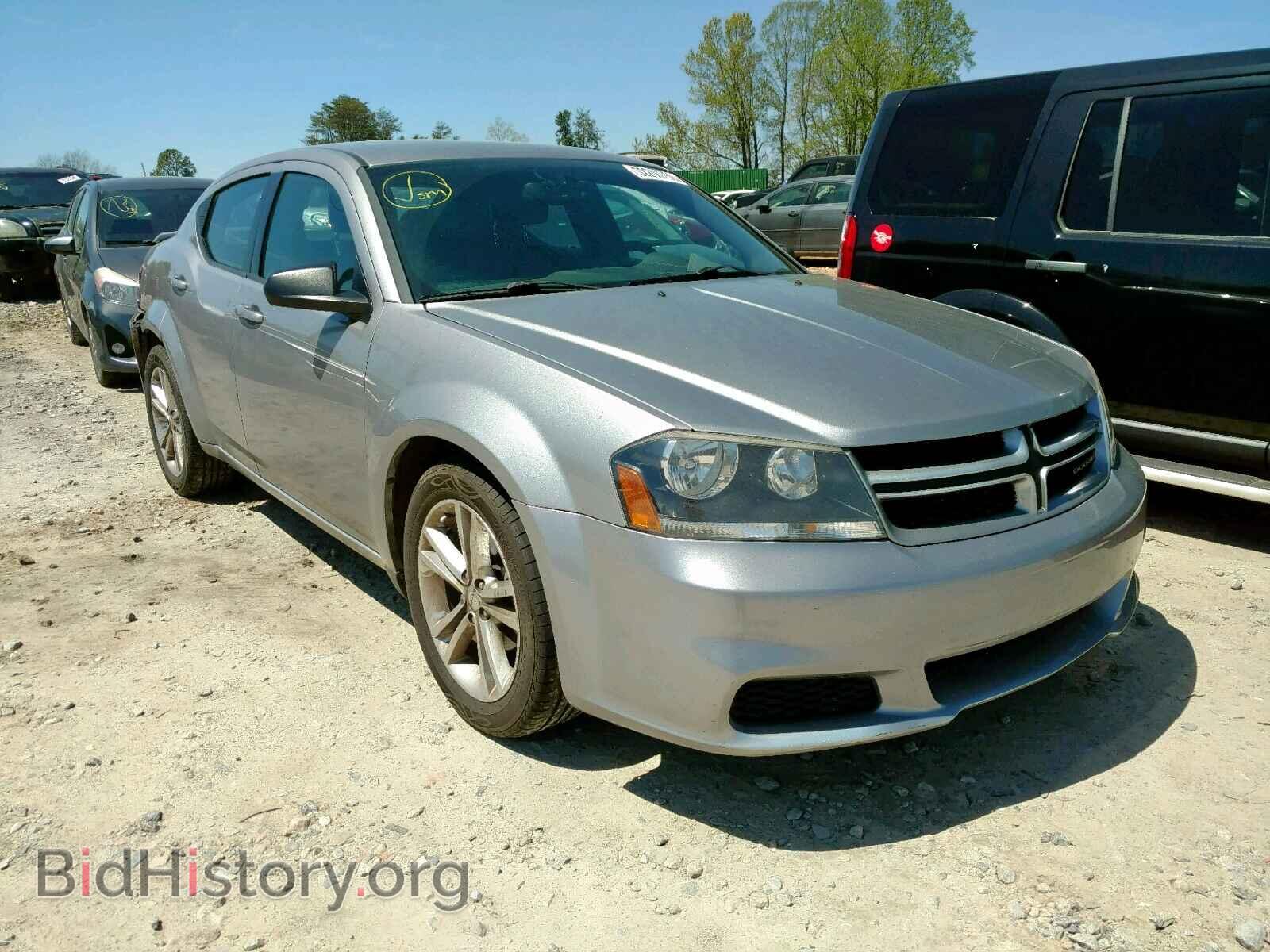 Photo 1C3CDZAB1EN199662 - DODGE AVENGER 2014