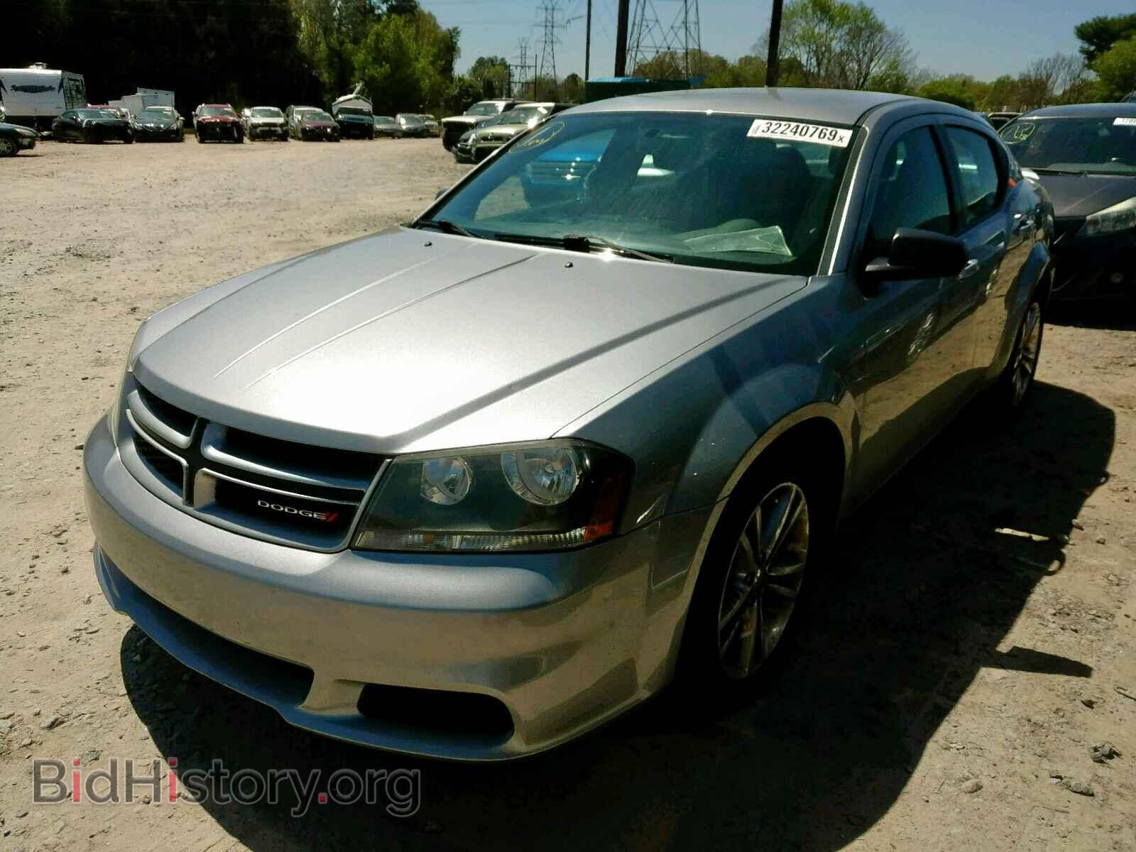 2014 DODGE AVENGER - VIN: 1C3CDZAB1EN199662 - Фото 2
