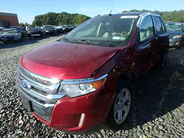 2013 FORD EDGE - VIN: 2FMDK4JC9DBC80030 - Фото 2