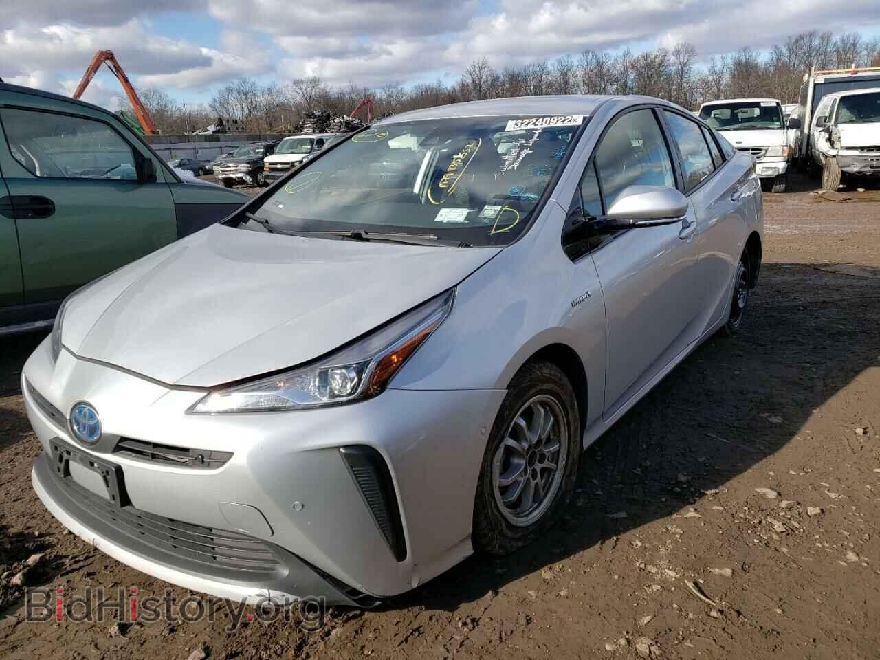 2019 TOYOTA PRIUS - VIN: JTDKARFU8K3088057 - Фото 2