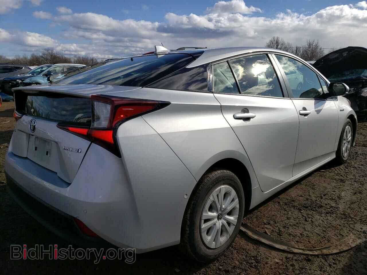 2019 TOYOTA PRIUS - VIN: JTDKARFU8K3088057 - Фото 4