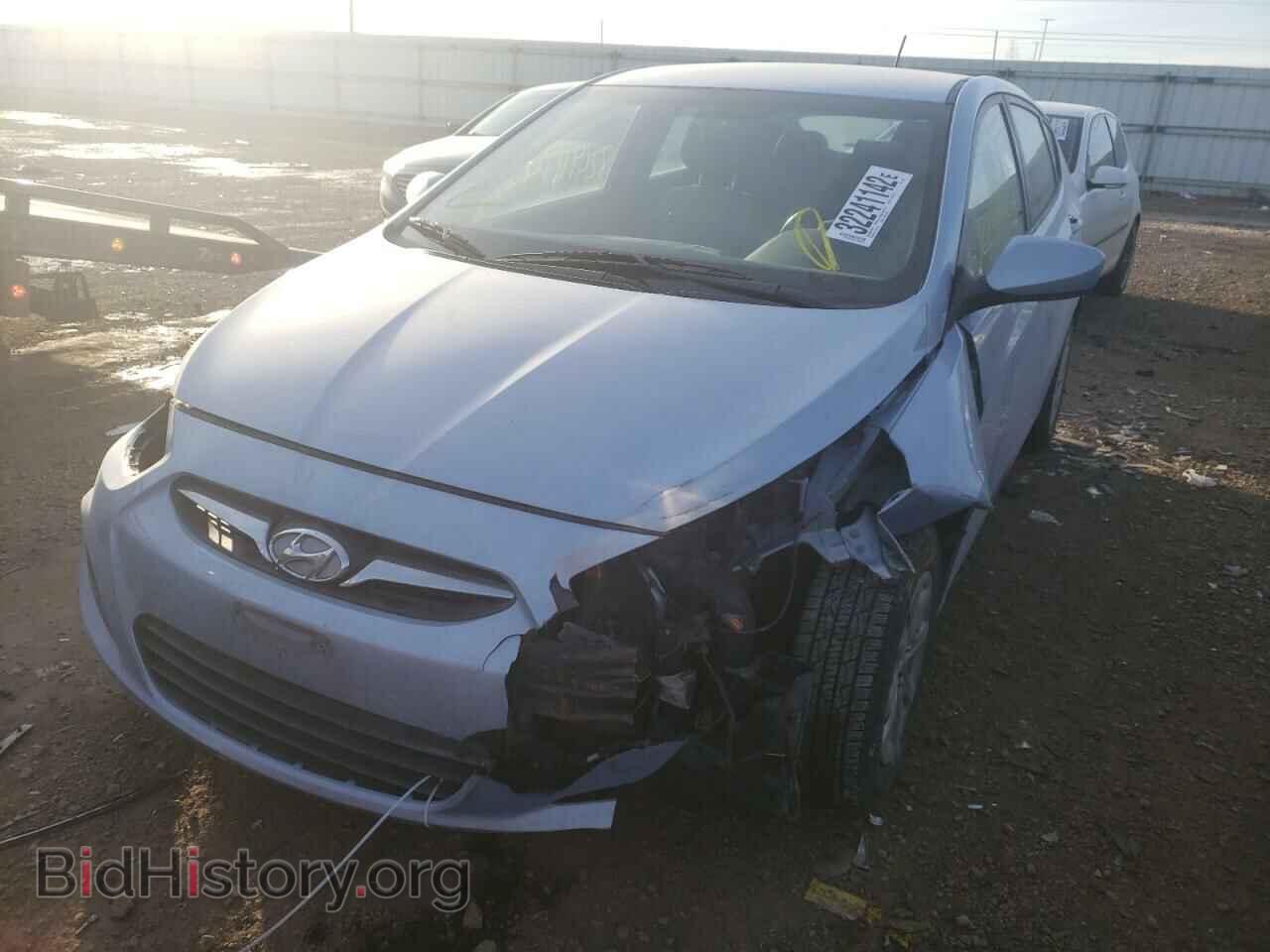 2013 HYUNDAI ACCENT - VIN: KMHCT5AE4DU135813 - Фото 2