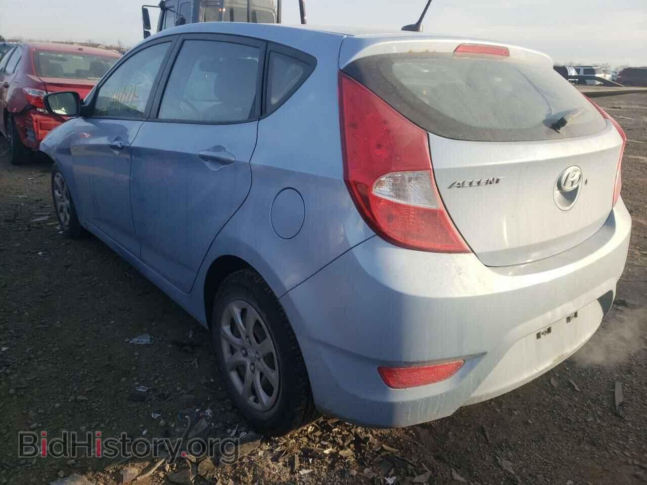 2013 HYUNDAI ACCENT - VIN: KMHCT5AE4DU135813 - Фото 3