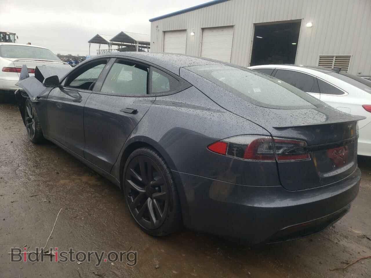 2021 TESLA MODEL S - VIN: 5YJSA1E67MF438823 - Фото 3