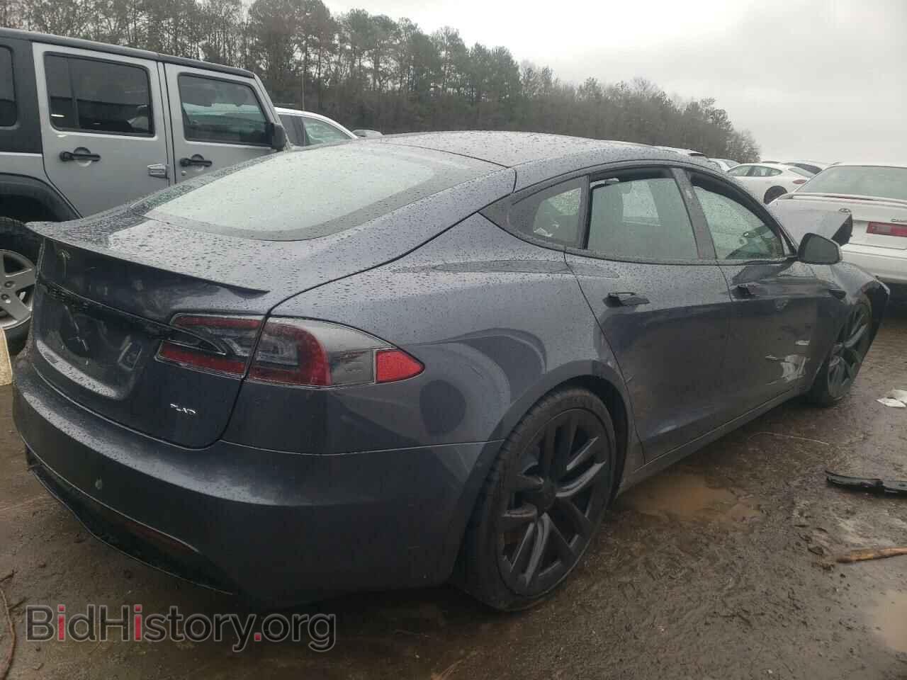 2021 TESLA MODEL S - VIN: 5YJSA1E67MF438823 - Фото 4