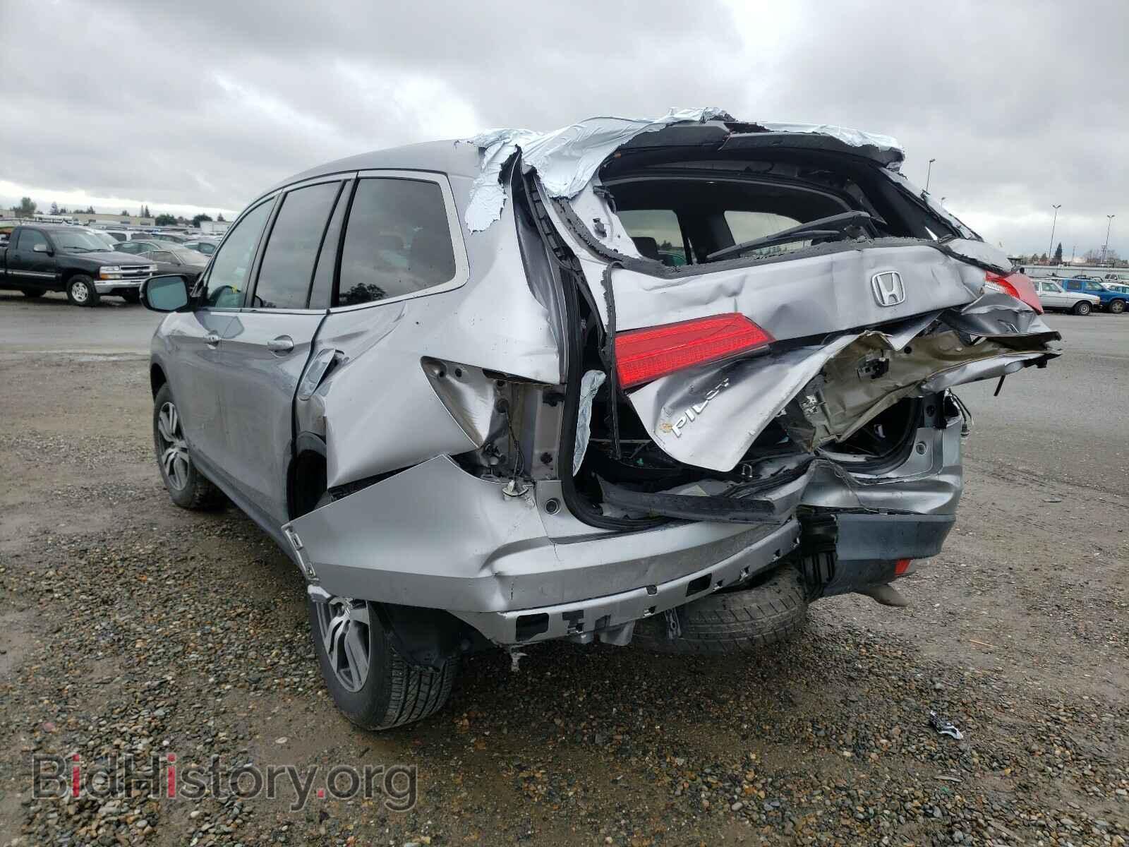 2016 HONDA PILOT - VIN: 5FNYF6H50GB039798 - Фото 3