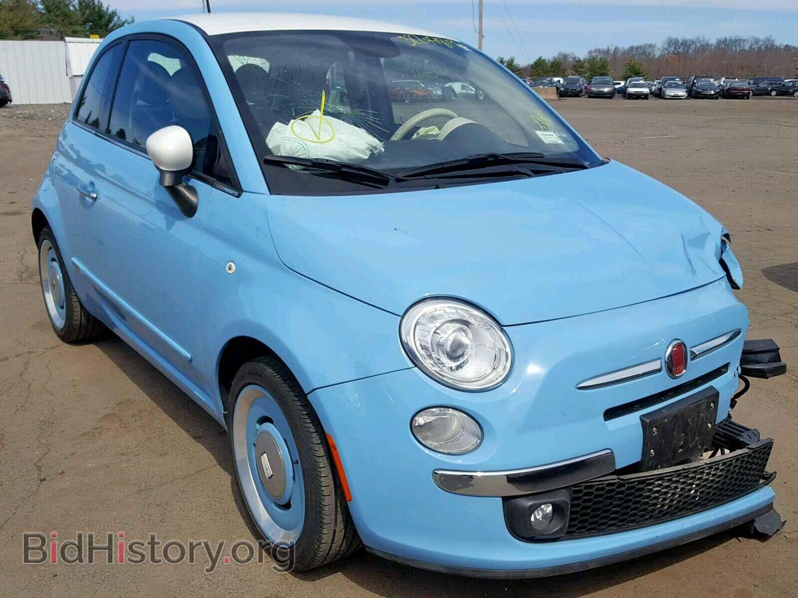 Фотография 3C3CFFCR9FT534588 - FIAT 500 2015