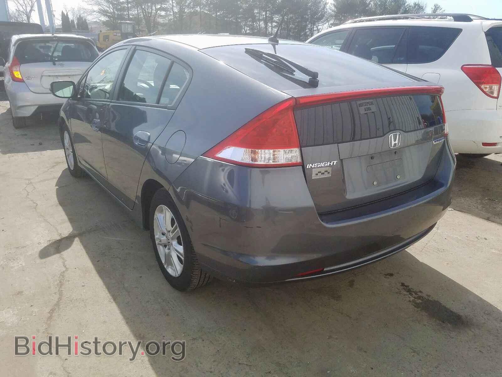 2010 HONDA INSIGHT - VIN: JHMZE2H76AS036804 - Фото 3