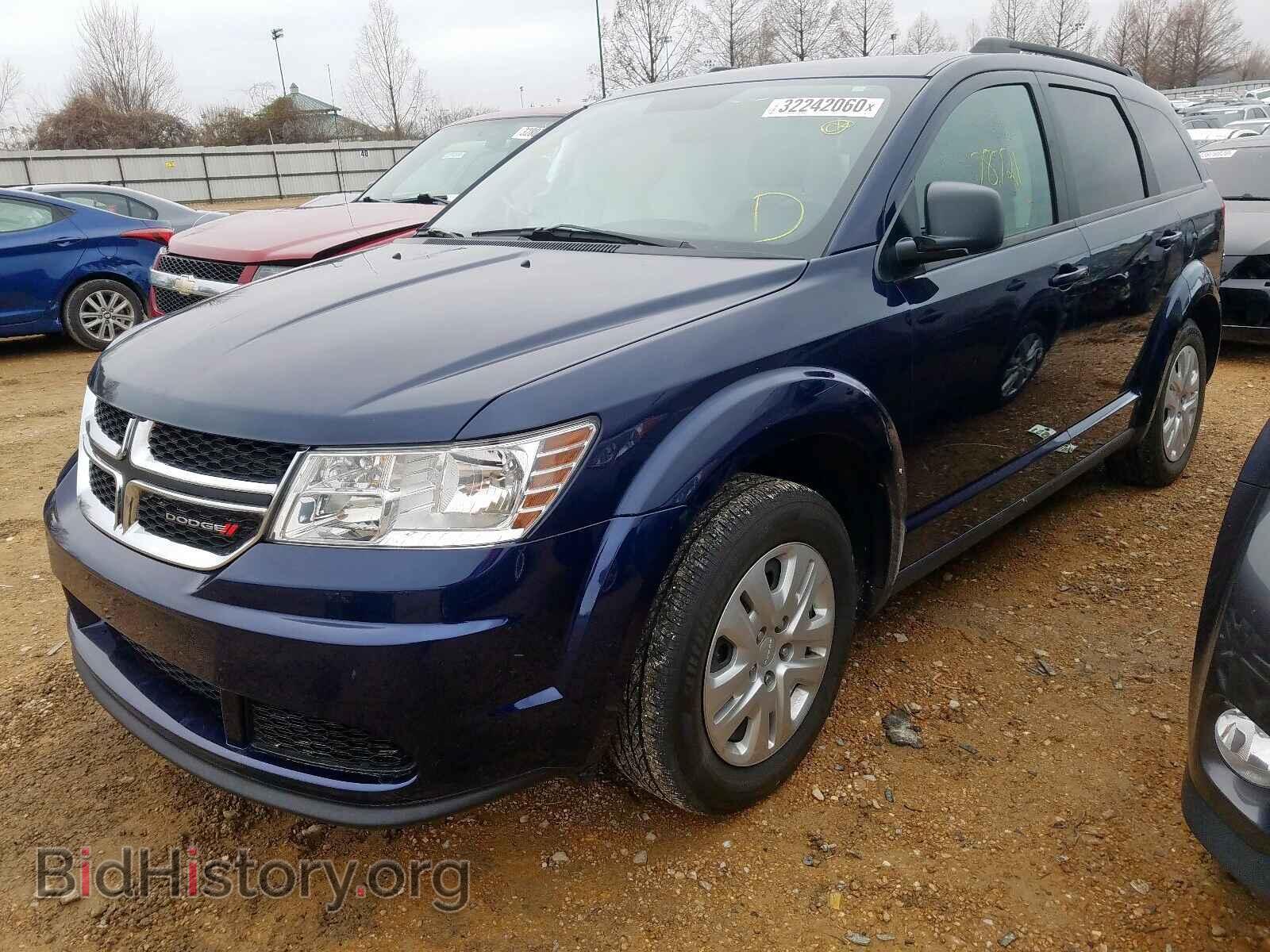 2018 DODGE JOURNEY - VIN: 3C4PDCAB7JT182868 - Фото 2