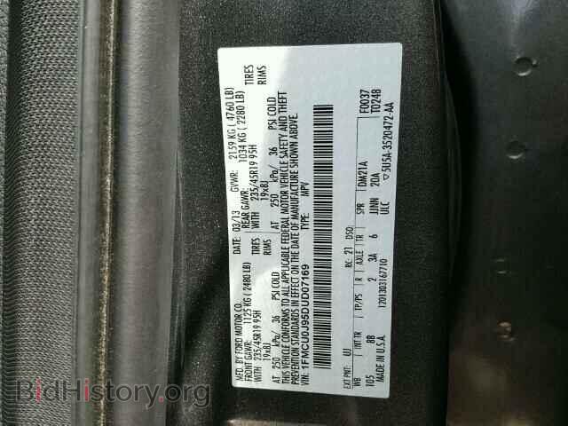 2013 FORD ESCAPE - VIN: 1FMCU0J95DUD07169 - Фото 10