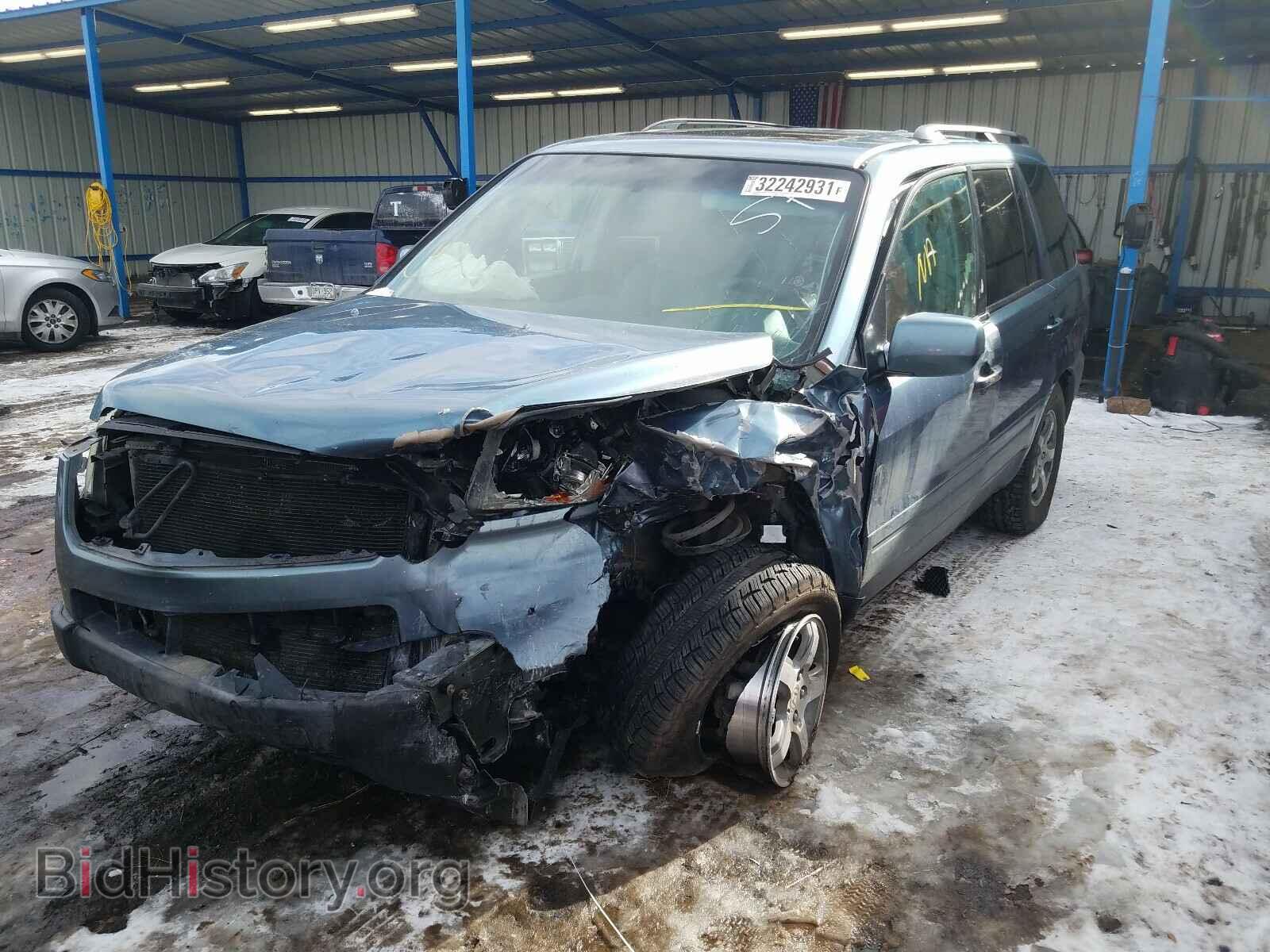2006 HONDA PILOT - VIN: 5FNYF28586B015384 - Фото 2