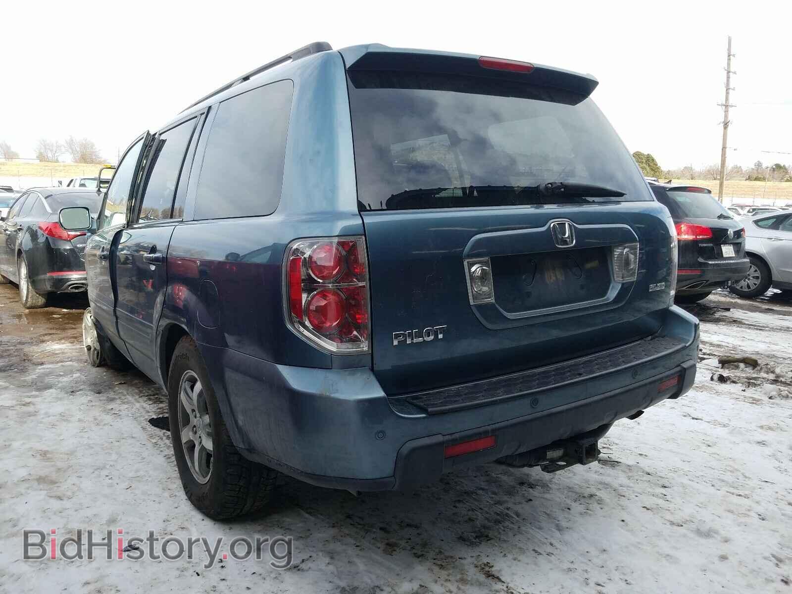 2006 HONDA PILOT - VIN: 5FNYF28586B015384 - Фото 3