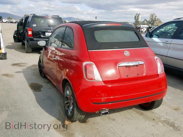 2012 FIAT 500 - VIN: 3C3CFFDR0CT381478 - Фото 3