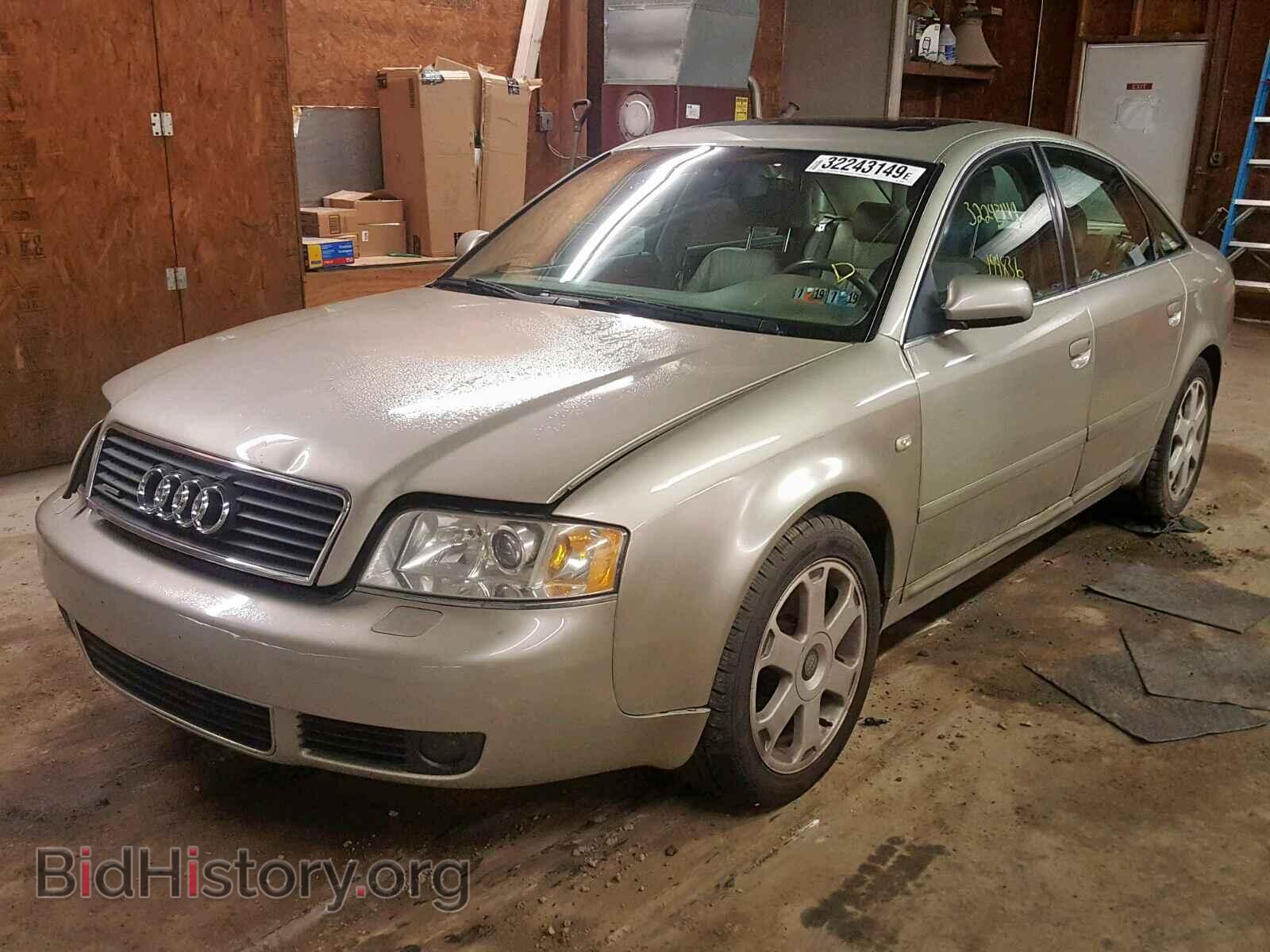 2002 AUDI A6 - VIN: WAULD64B22N104475 - Фото 2