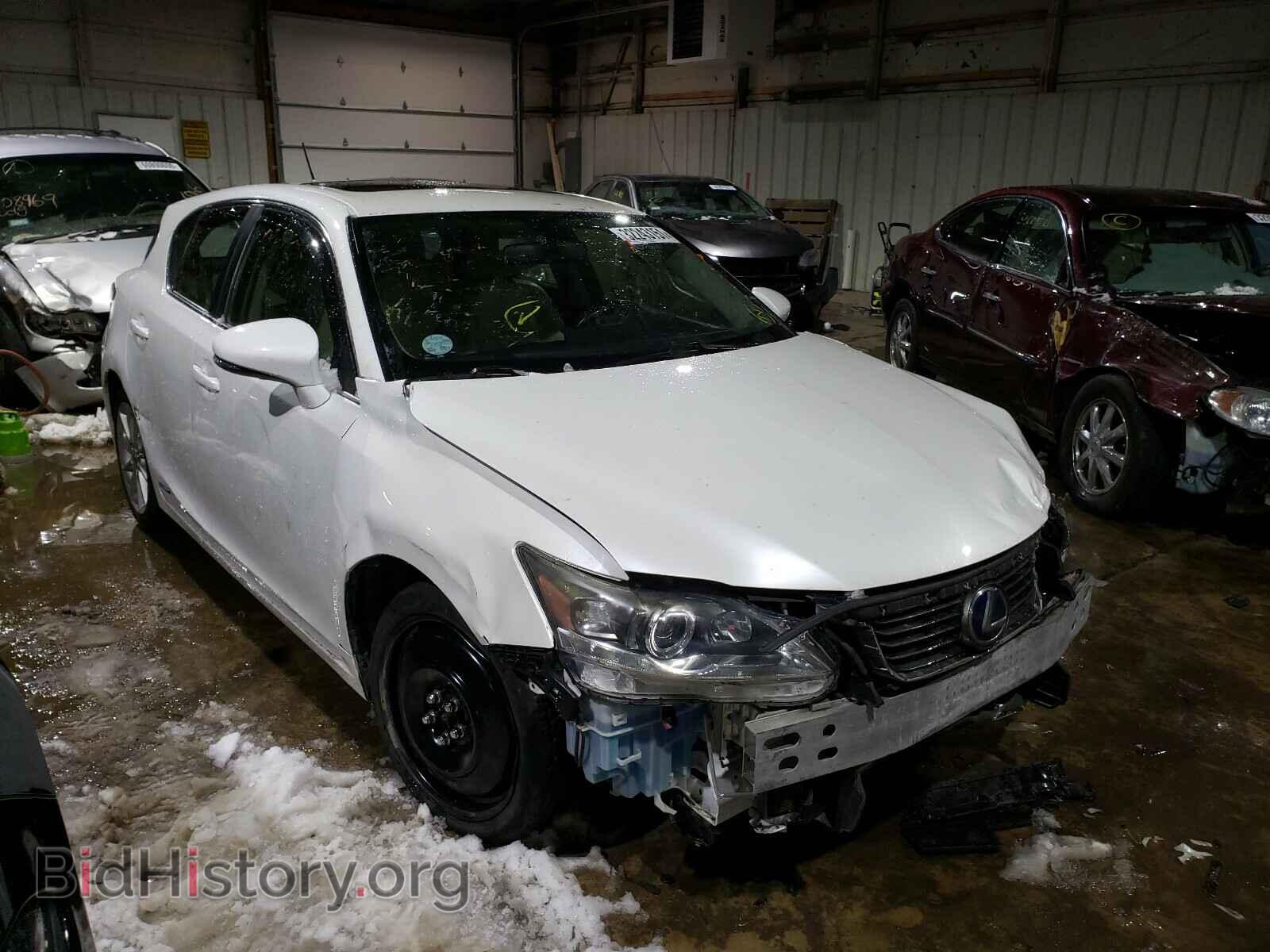 Photo JTHKD5BH5C2072803 - LEXUS CT 200 2012