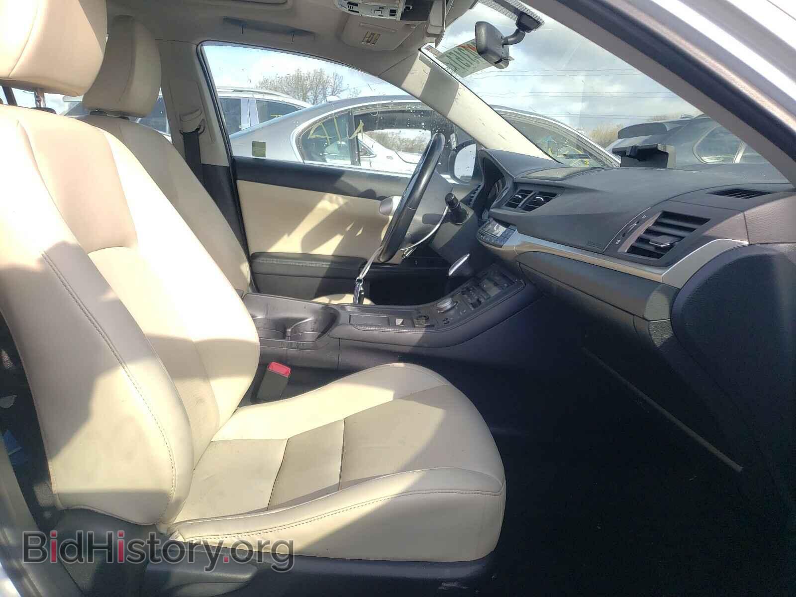 2012 LEXUS CT 200 - VIN: JTHKD5BH5C2072803 - Фото 5