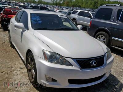 2010 Lexus IS IS 350, белый — VIN JTHBE5C24A5024597, Copart