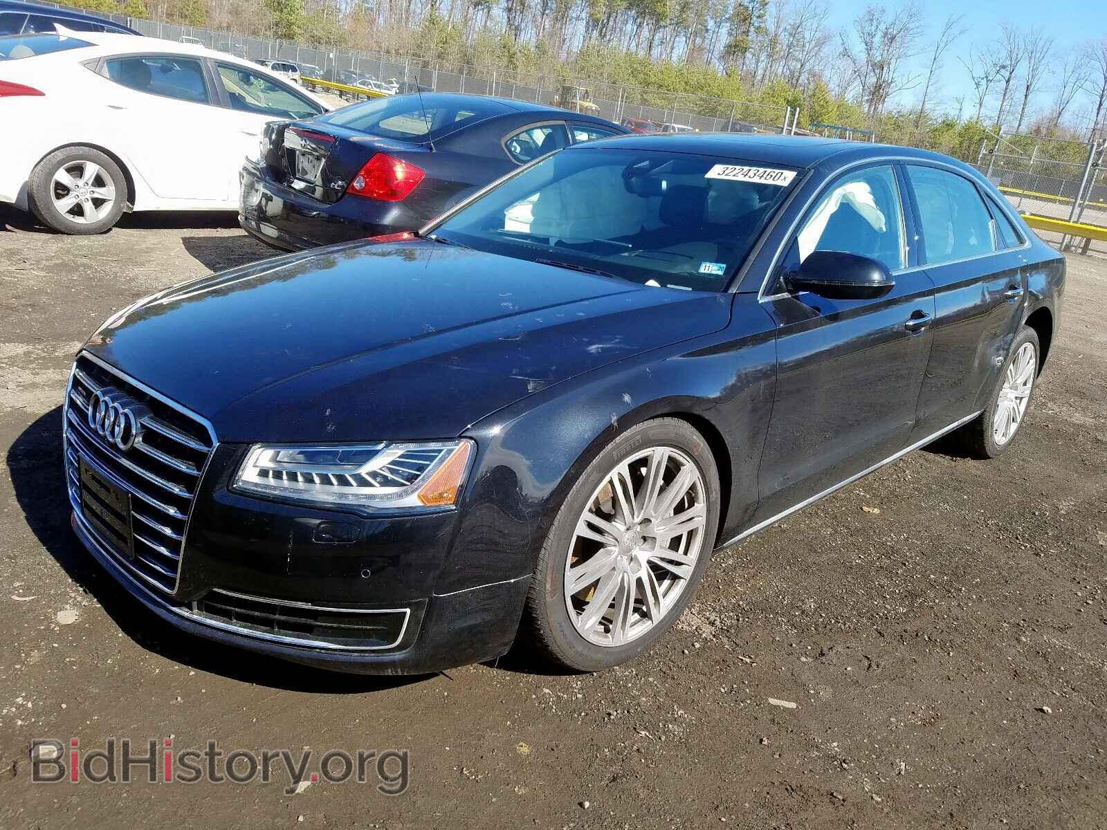 2015 AUDI A8 - VIN: WAU3GAFD5FN041189 - Фото 2