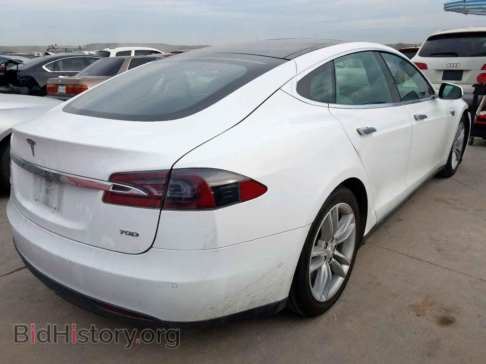 2016 TESLA MODEL S - VIN: 5YJSA1E20GF120396 - Фото 4