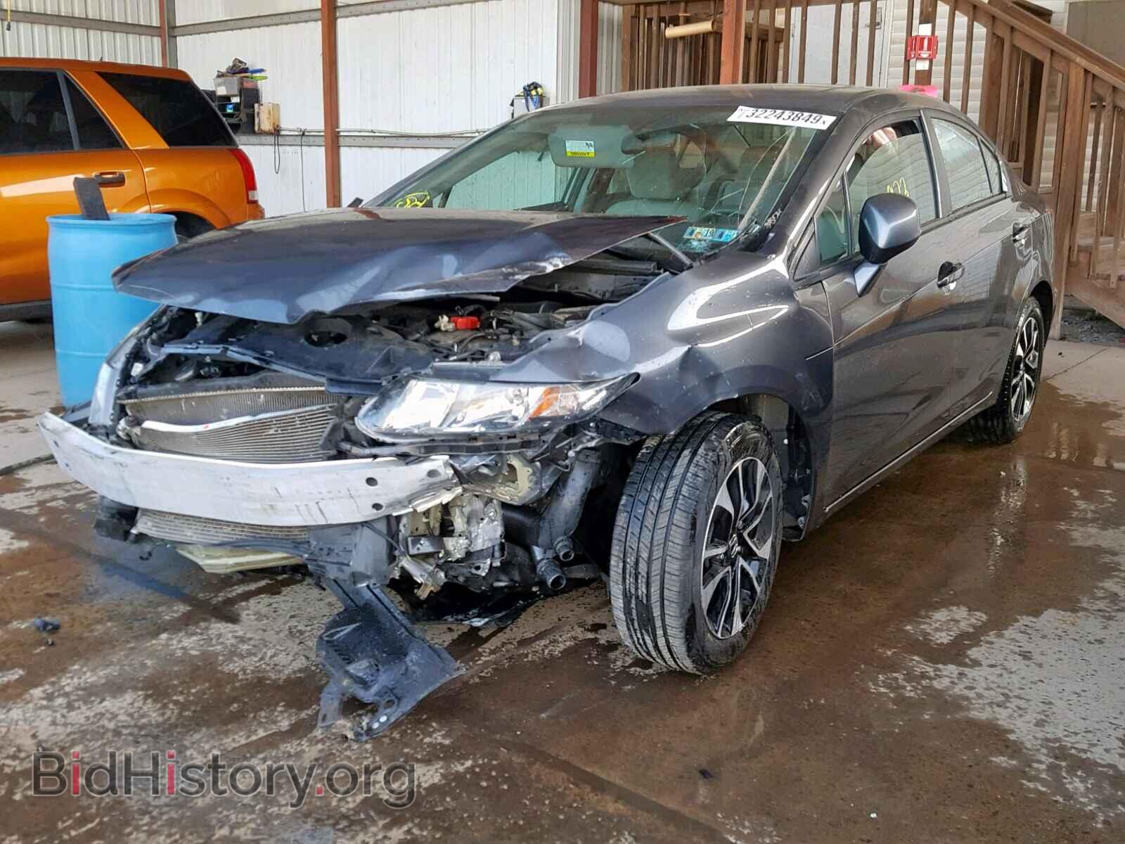 2013 HONDA CIVIC - VIN: 2HGFB2F81DH522748 - Фото 2