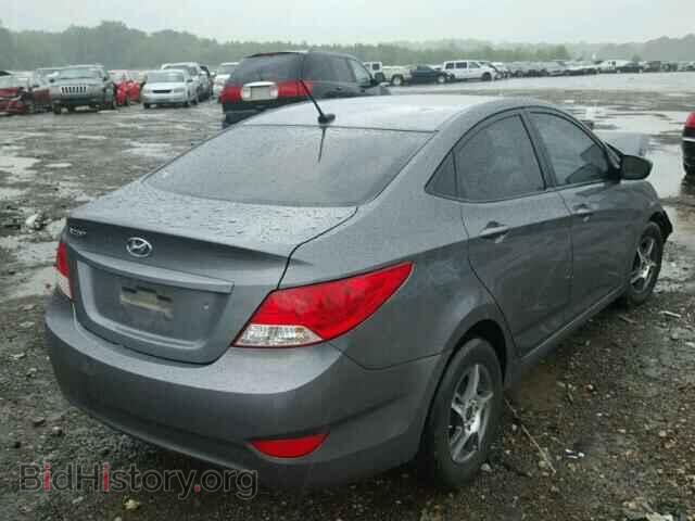 2013 HYUNDAI ACCENT - VIN: KMHCT4AE9DU506636 - Фото 4