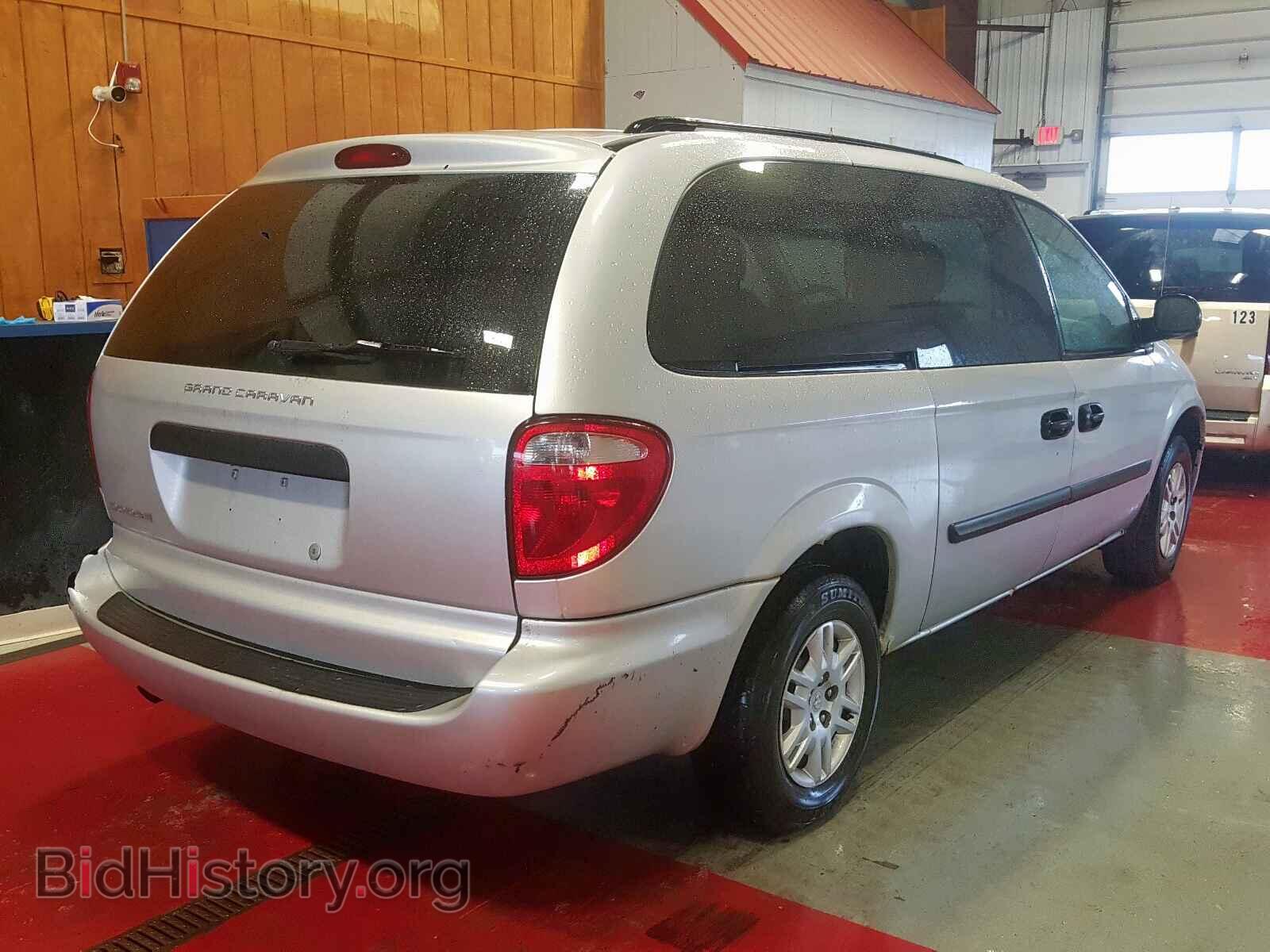 2007 DODGE CARAVAN - VIN: 1D4GP24R57B256053 - Фото 4