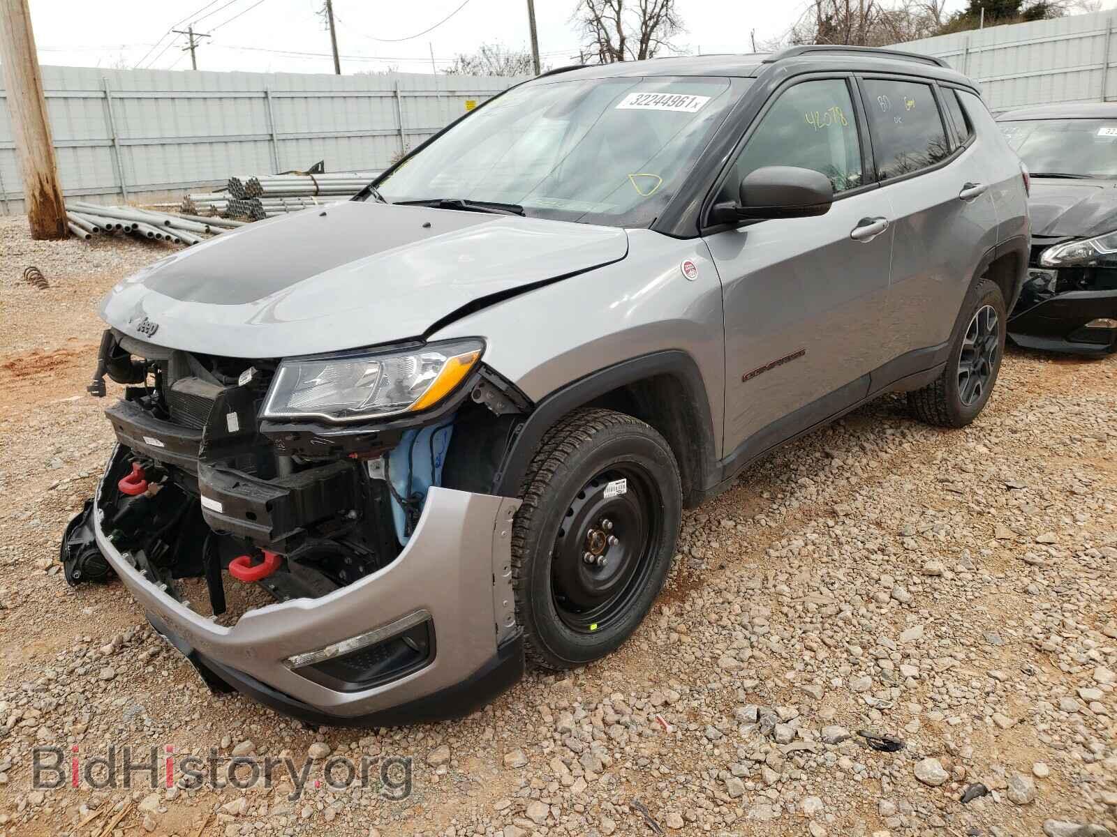 2019 JEEP COMPASS - VIN: 3C4NJDDB5KT733527 - Фото 2
