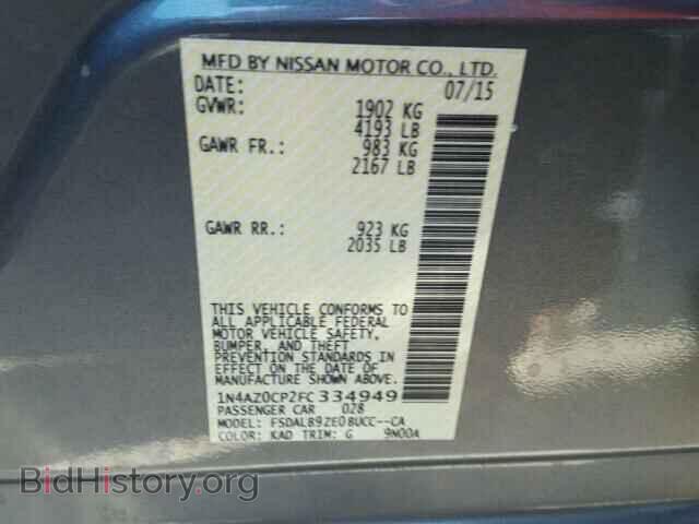 2015 NISSAN LEAF - VIN: 1N4AZ0CP2FC334949 - Фото 10