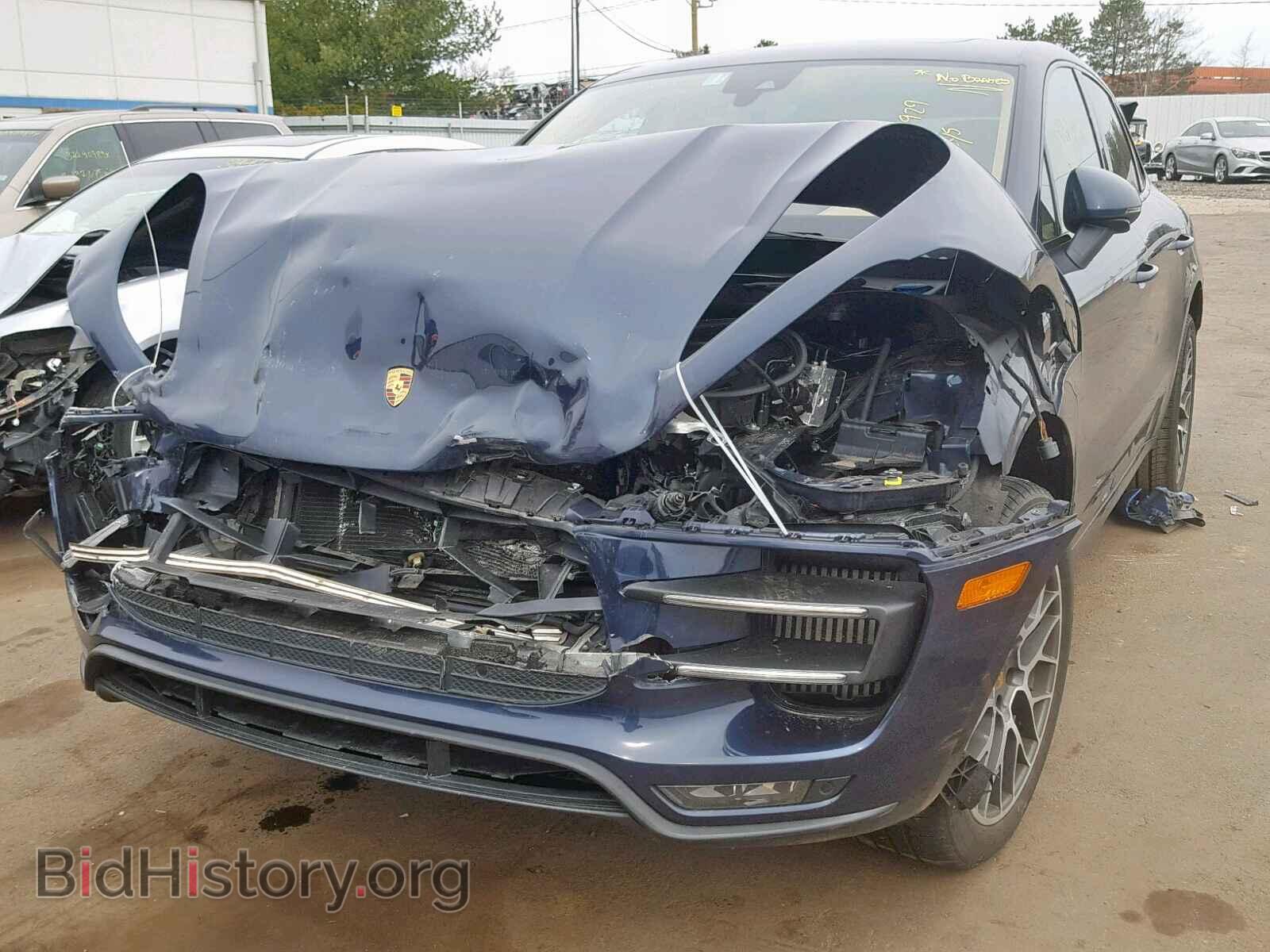 2016 PORSCHE MACAN - VIN: WP1AF2A59GLB91563 - Фото 2