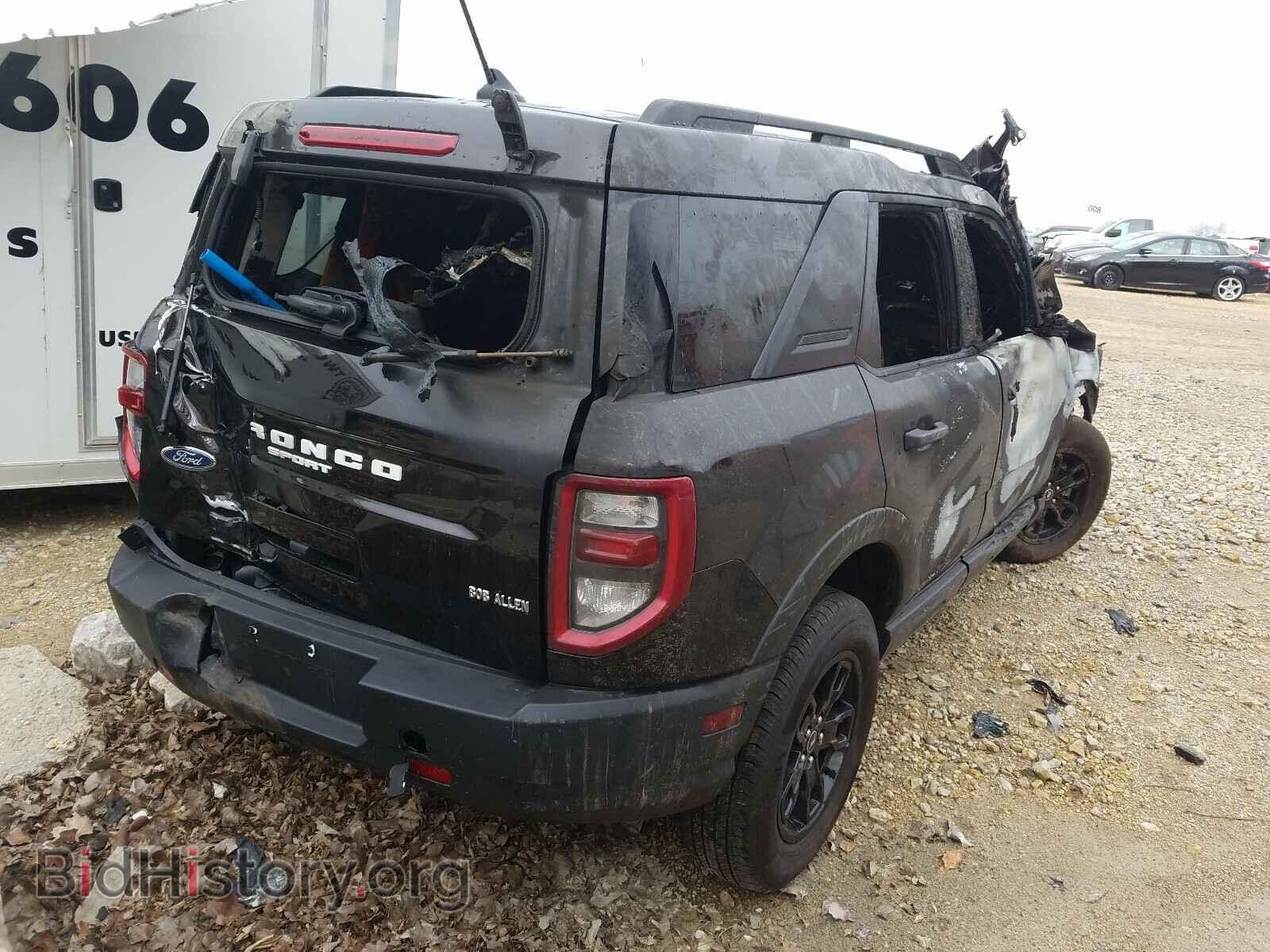 2021 FORD BRONCO - VIN: 3FMCR9B60MRA14393 - Фото 4