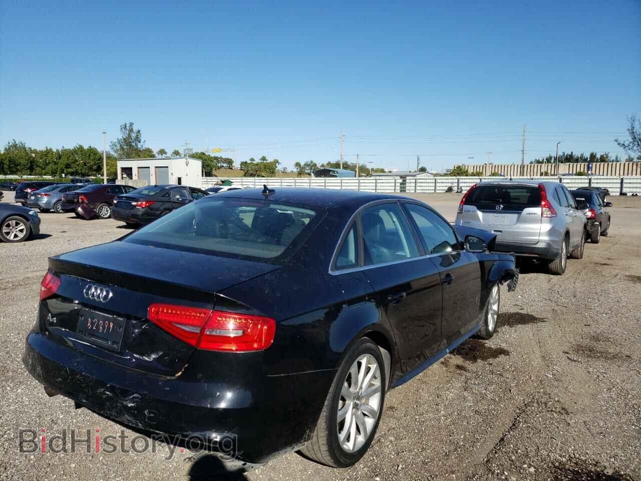 2014 AUDI A4 - VIN: WAUAFAFL0EN009783 - Фото 4
