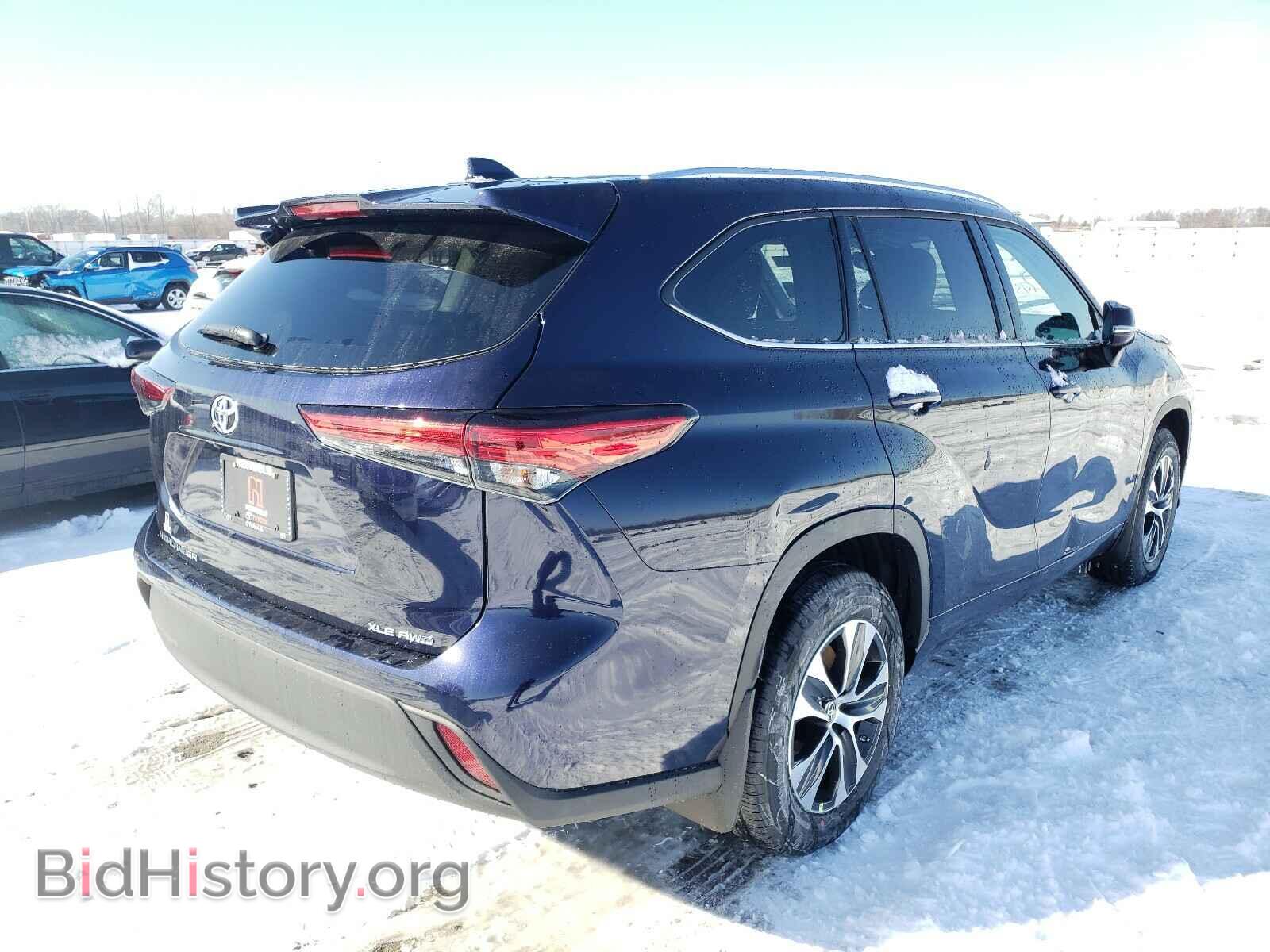 2021 TOYOTA HIGHLANDER - VIN: 5TDGZRBH2MS078536 - Фото 4
