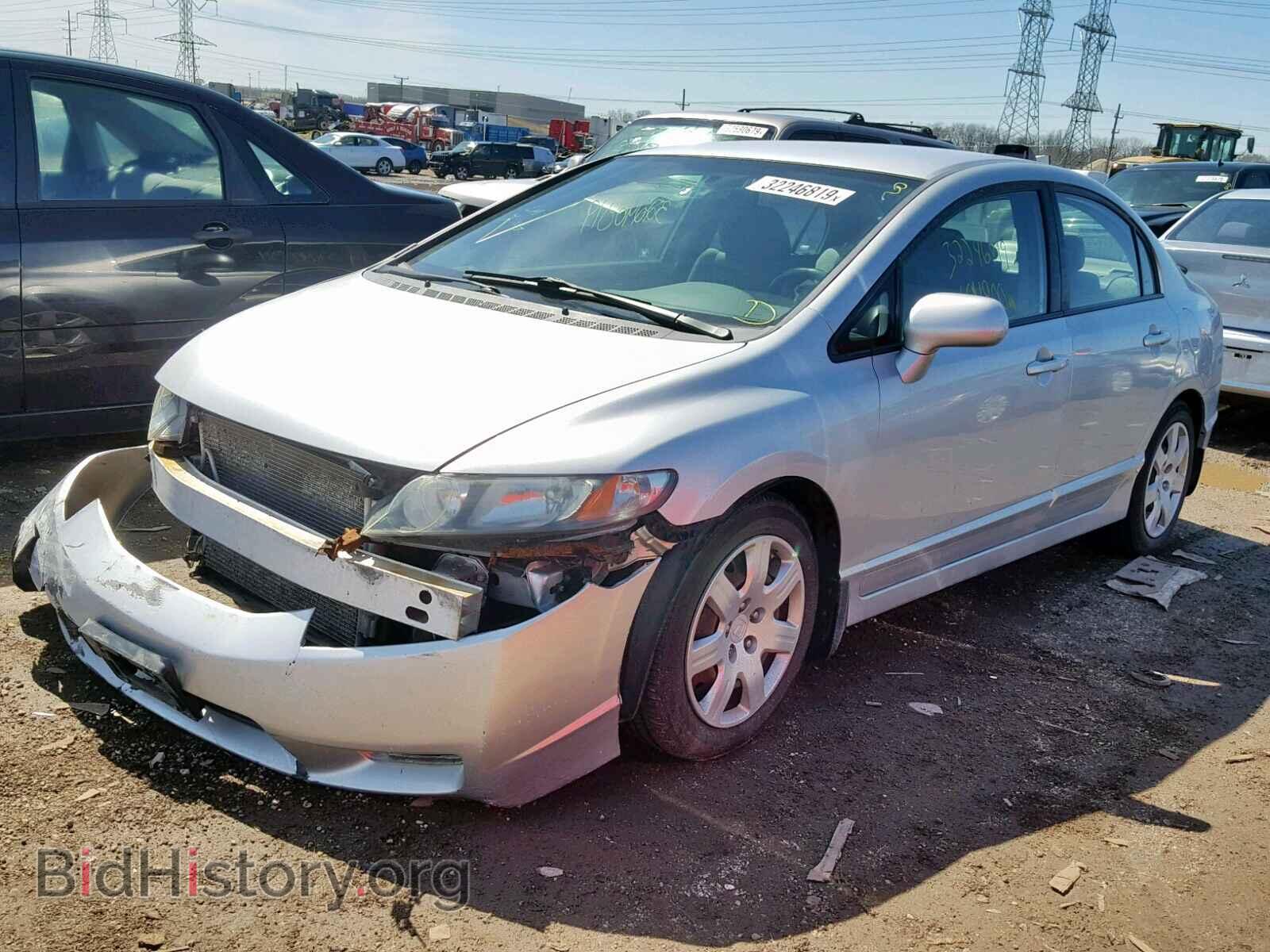 2009 HONDA CIVIC LX - VIN: 19XFA16519E048708 - Фото 2
